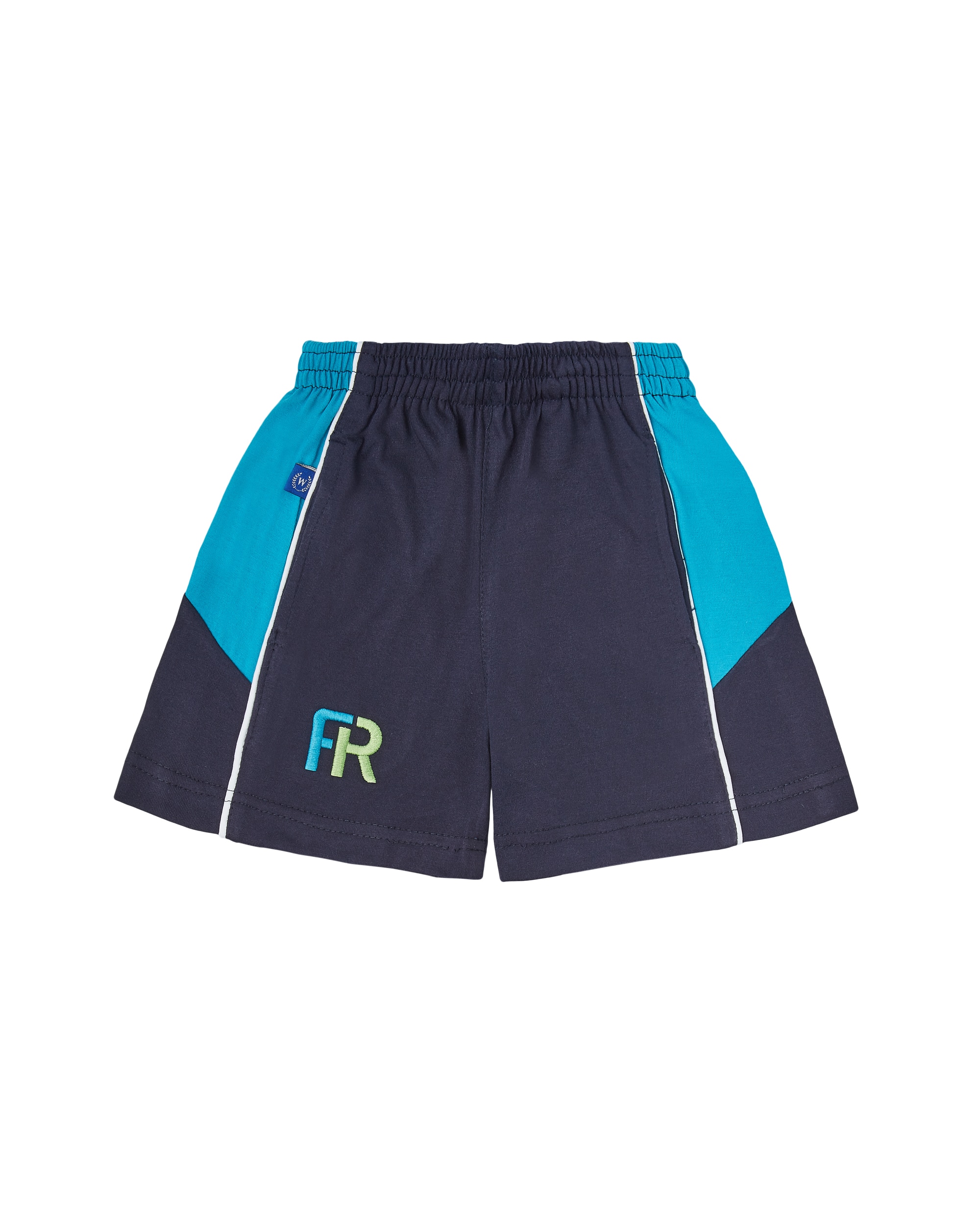 Imagen 0 de Bermuda de uniforme azul marino y verde Multicolor