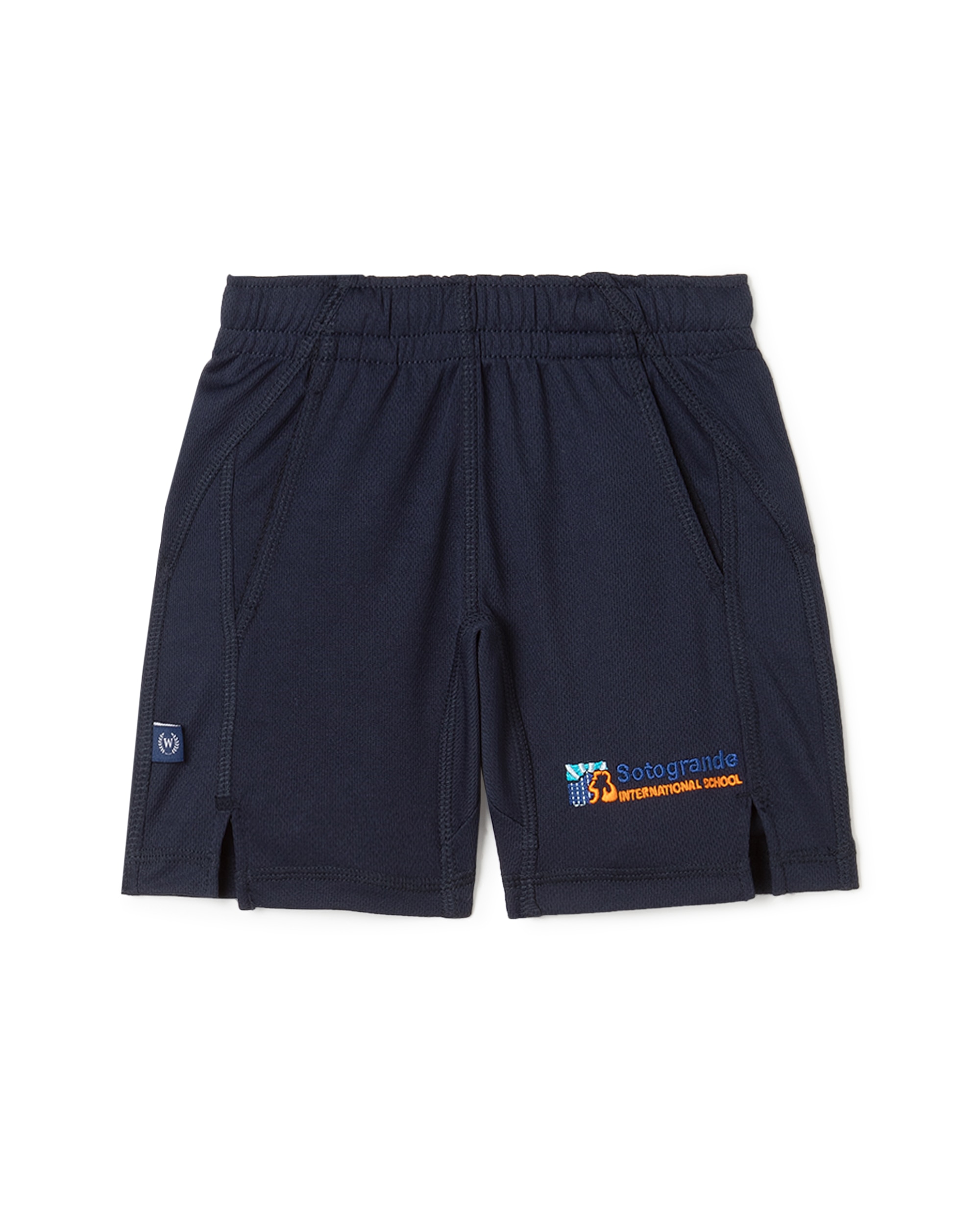 Imagen 0 de Bermuda deporte de uniforme Azul