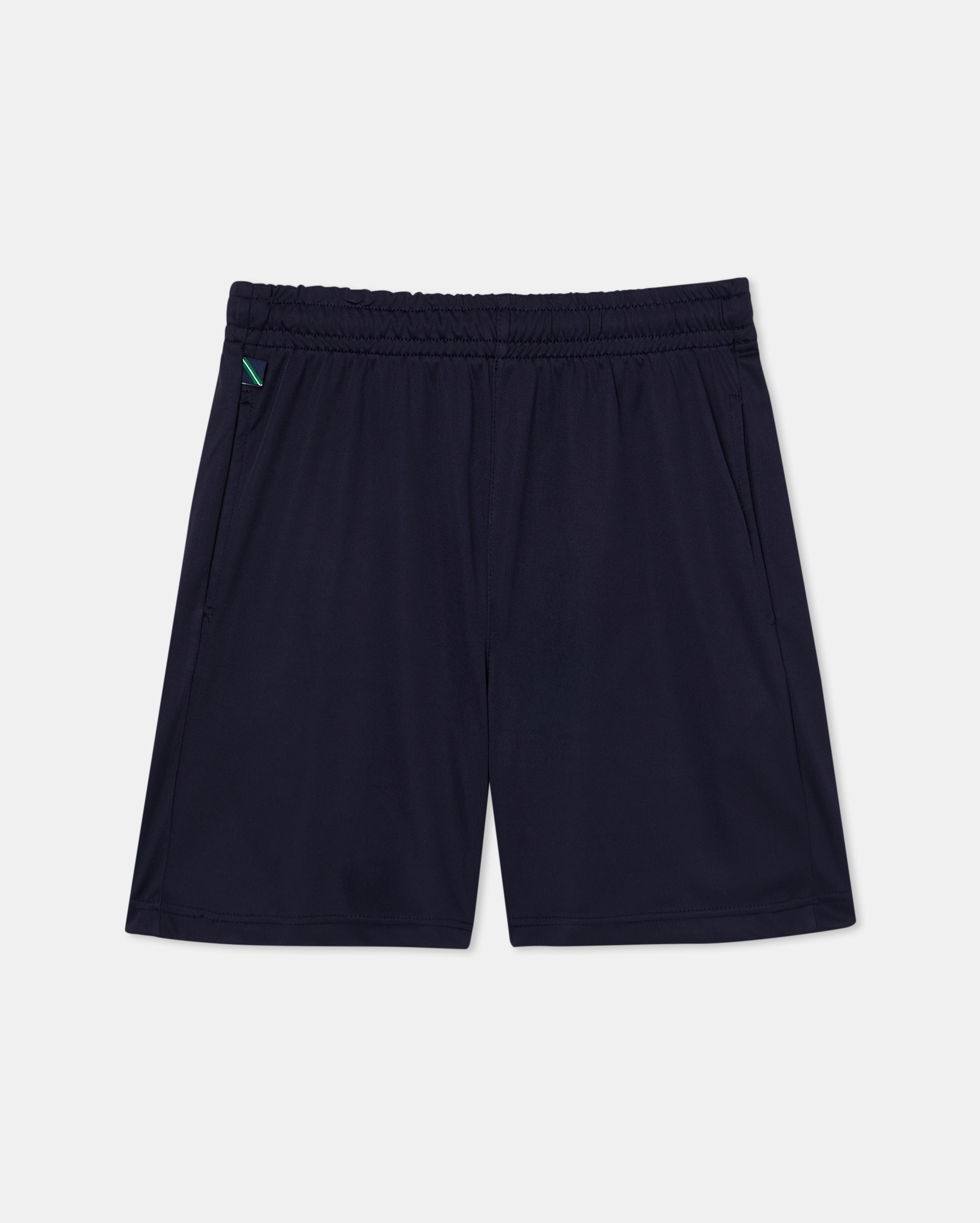 Imagen 0 de Bermuda deporte poliéster liso Azul marino
