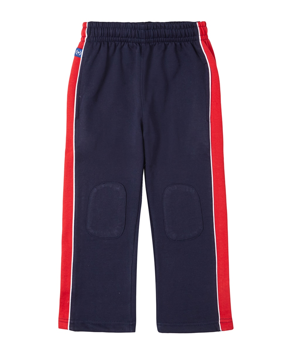 Pantalón felpa con raya lateral - Kids El Corte Inglés - Estampado Estampado-3