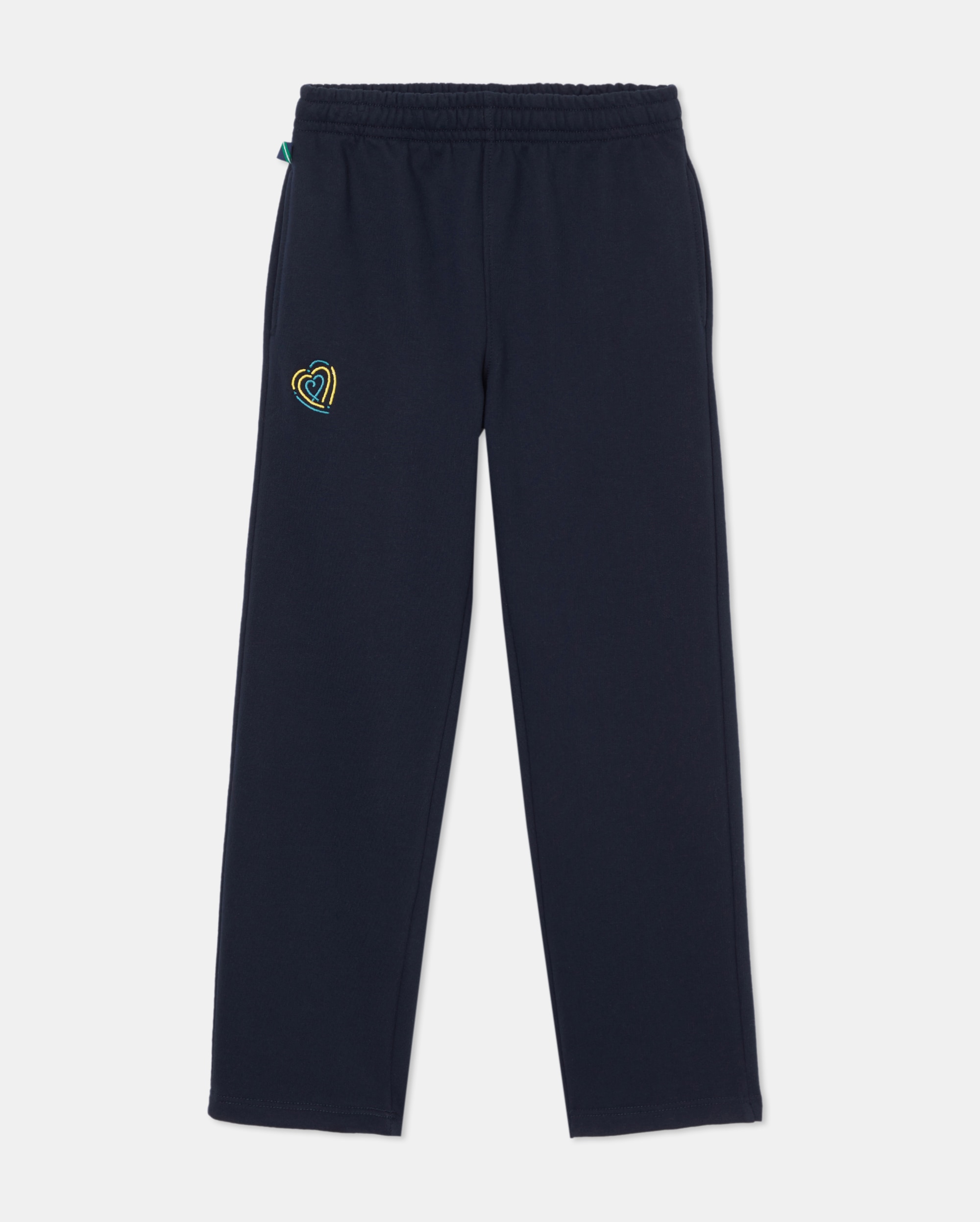 Pantalón felpa liso - Kids El Corte Inglés - Azul marino Azul marino-1