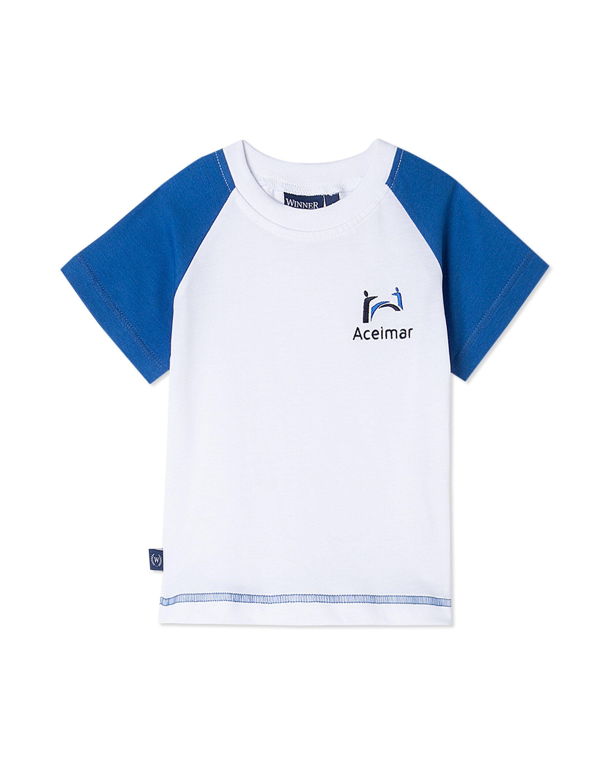 Camiseta de uniforme blanca y azul - Kids El Corte Inglés - Multicolor Multicolor-1