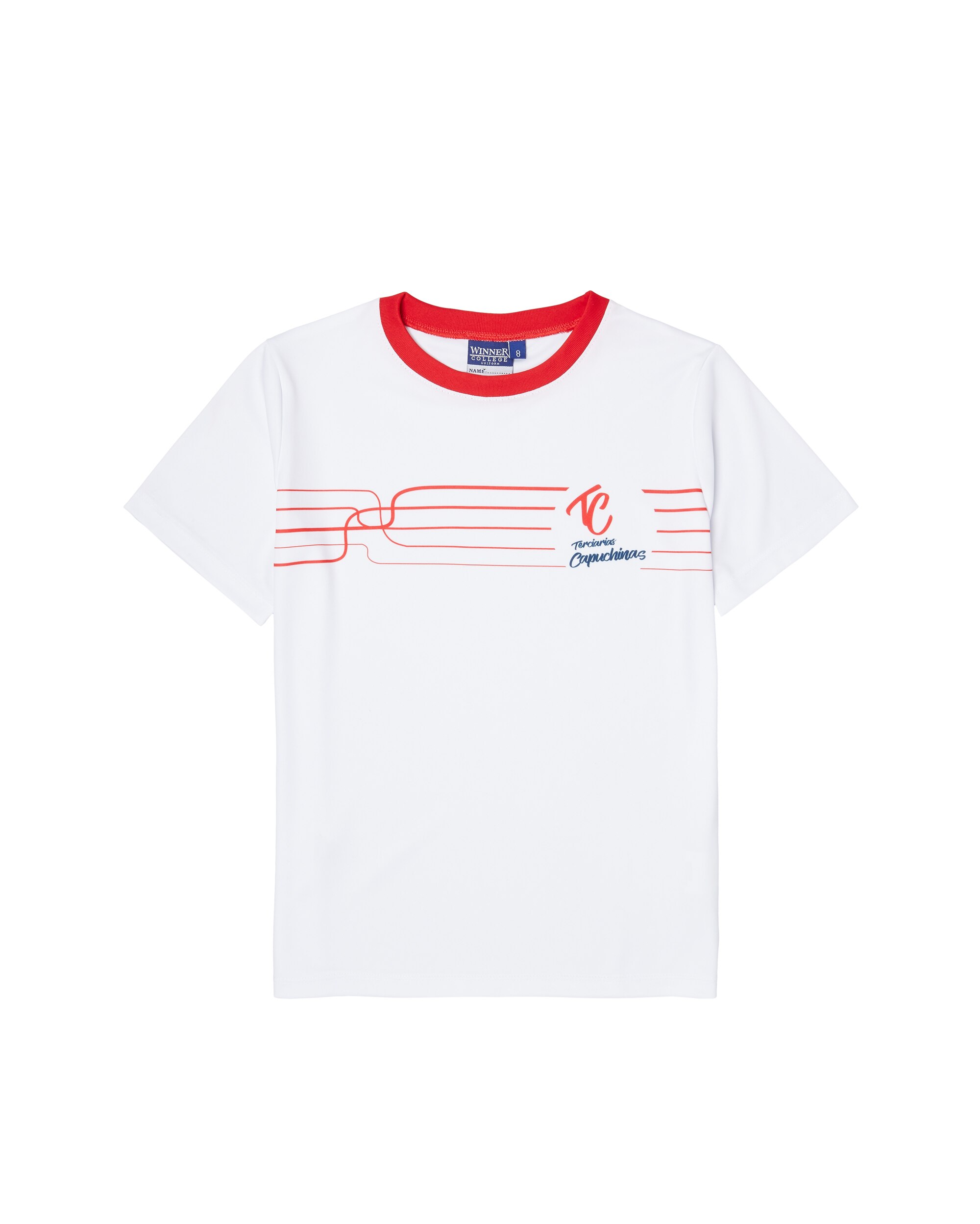 Camiseta manga corta de uniforme - Kids El Corte Inglés - Blanco Blanco-1