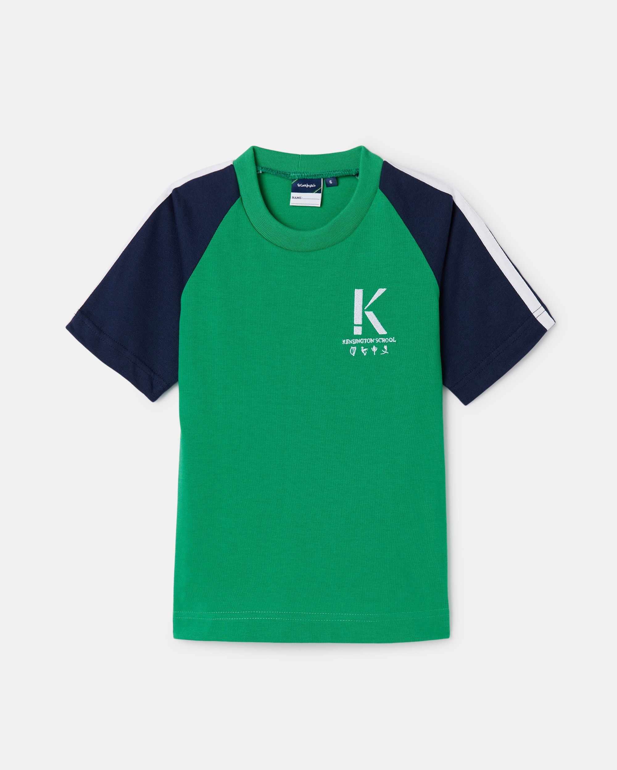 Imagen 0 de Camiseta deporte de uniforme Verde