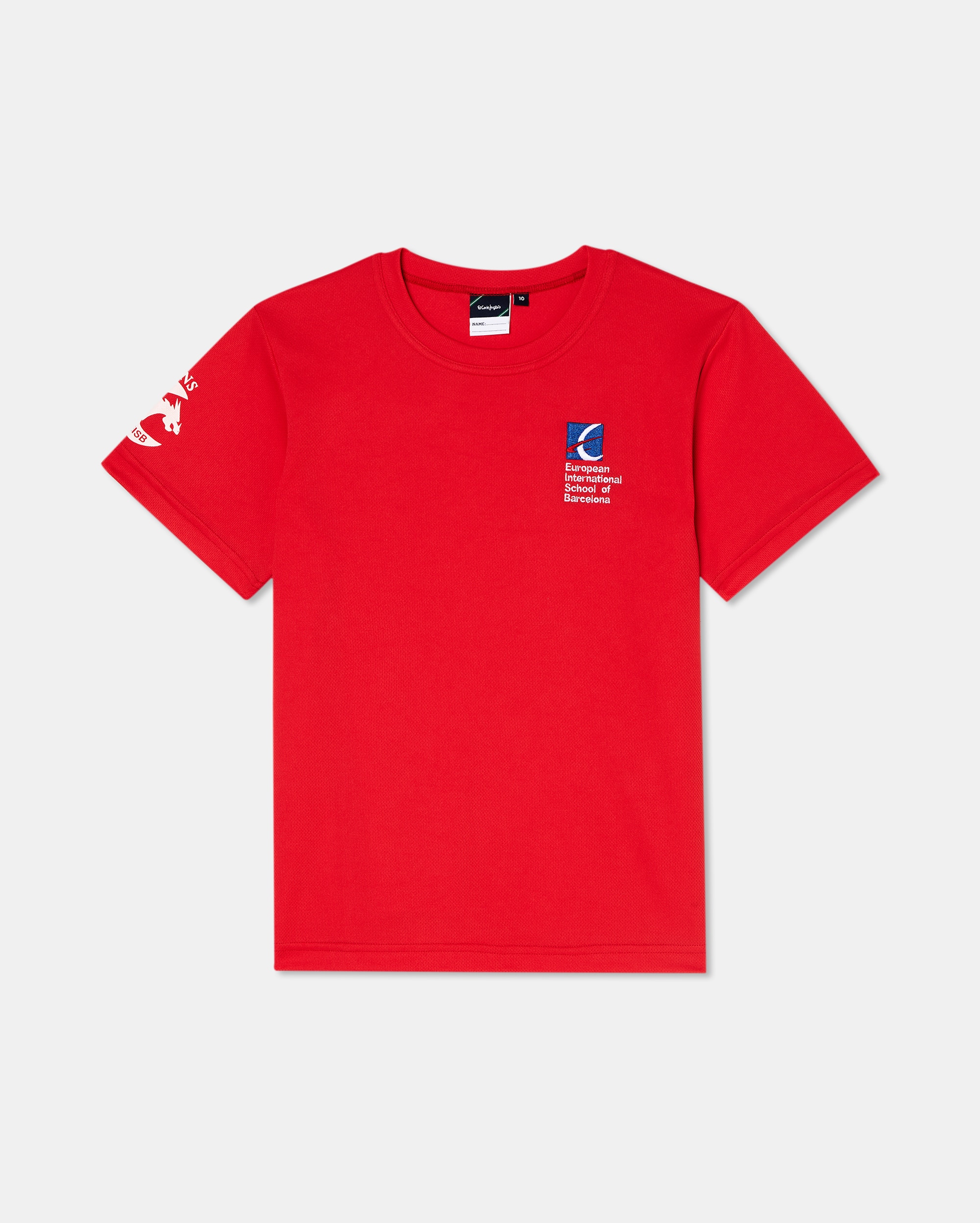 Camiseta de manga corta de uniforme - Kids El Corte Inglés - Rojo Rojo-1