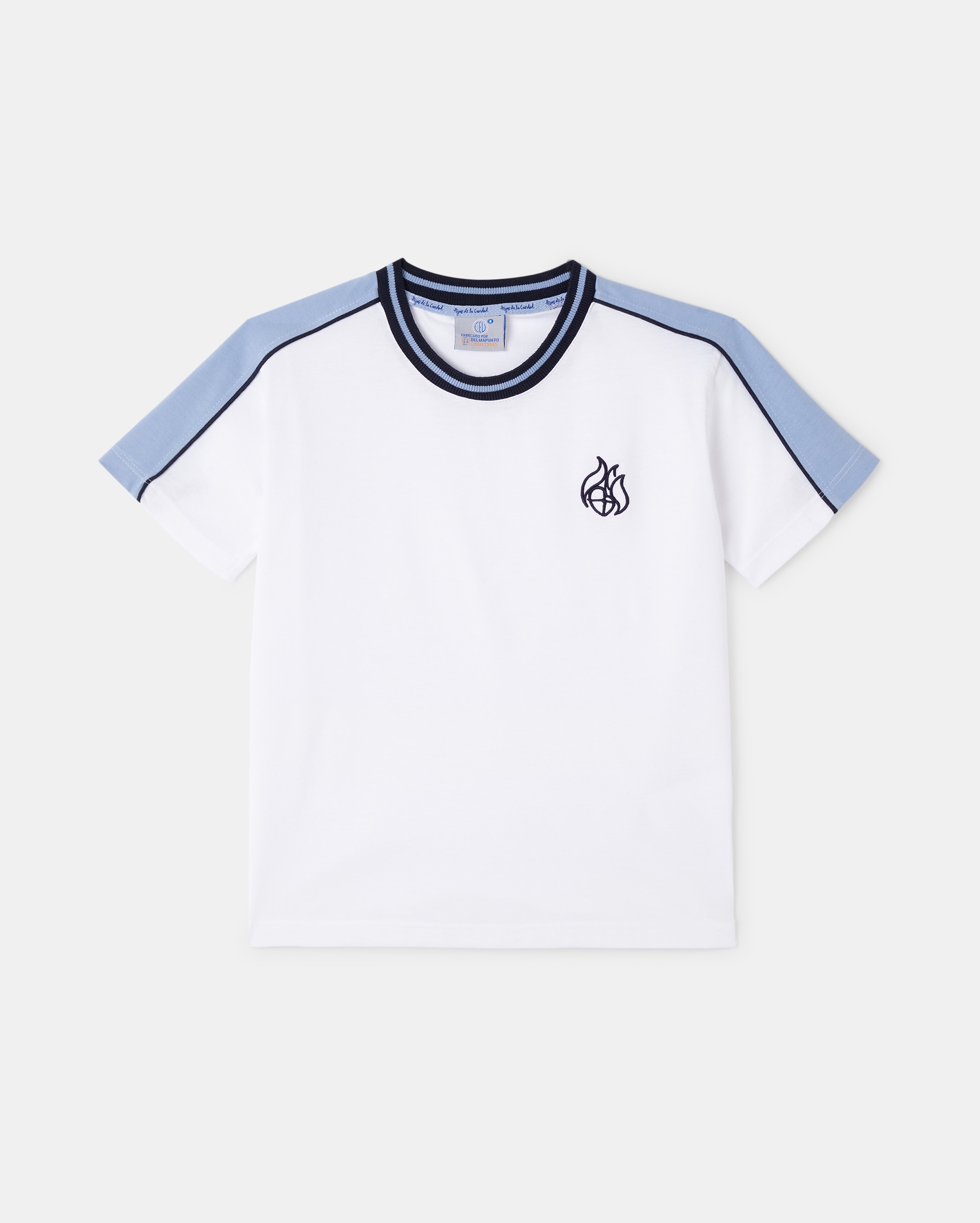 Imagen 0 de Camiseta manga corta de uniforme Blanco