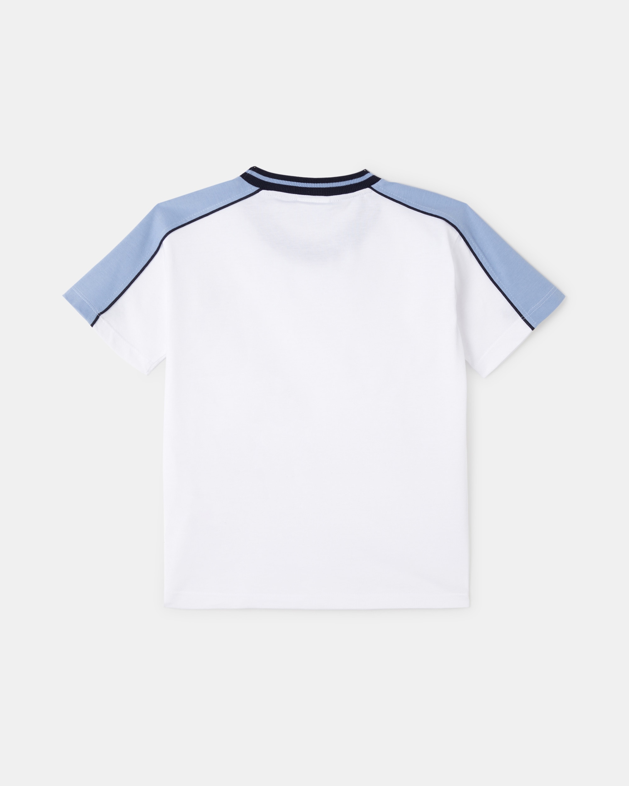 Camiseta manga corta de uniforme - DELMAPUNTO - Blanco Blanco-2