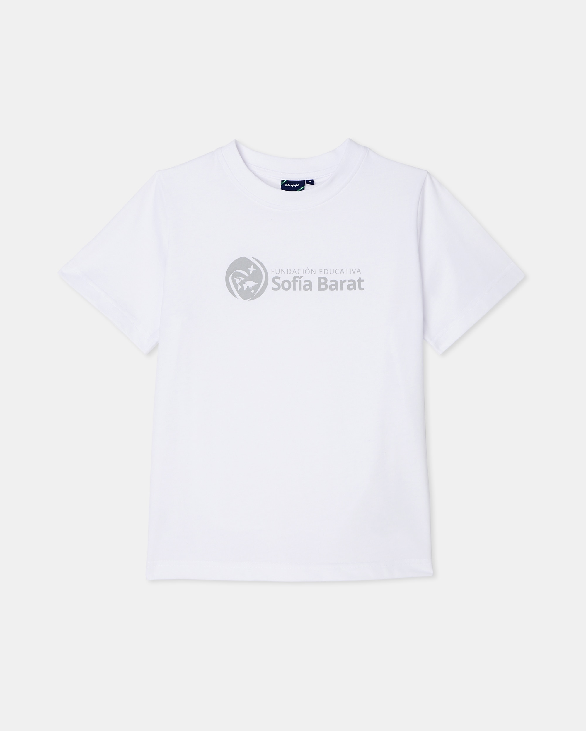 Imagen 0 de Camiseta manga corta 100% algodón Blanco