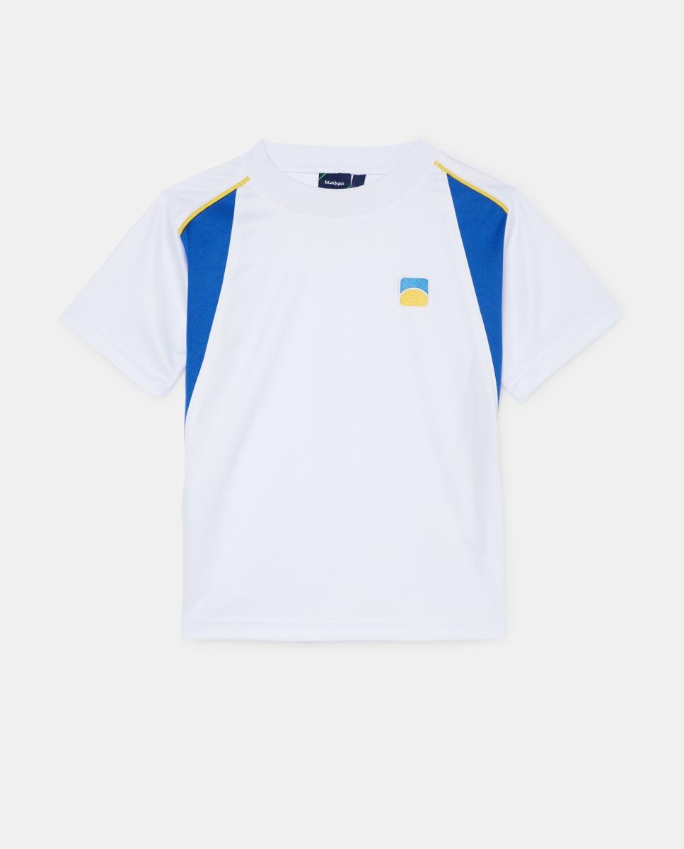 Imagen 0 de Camiseta manga corta técnica de uniformes Blanco