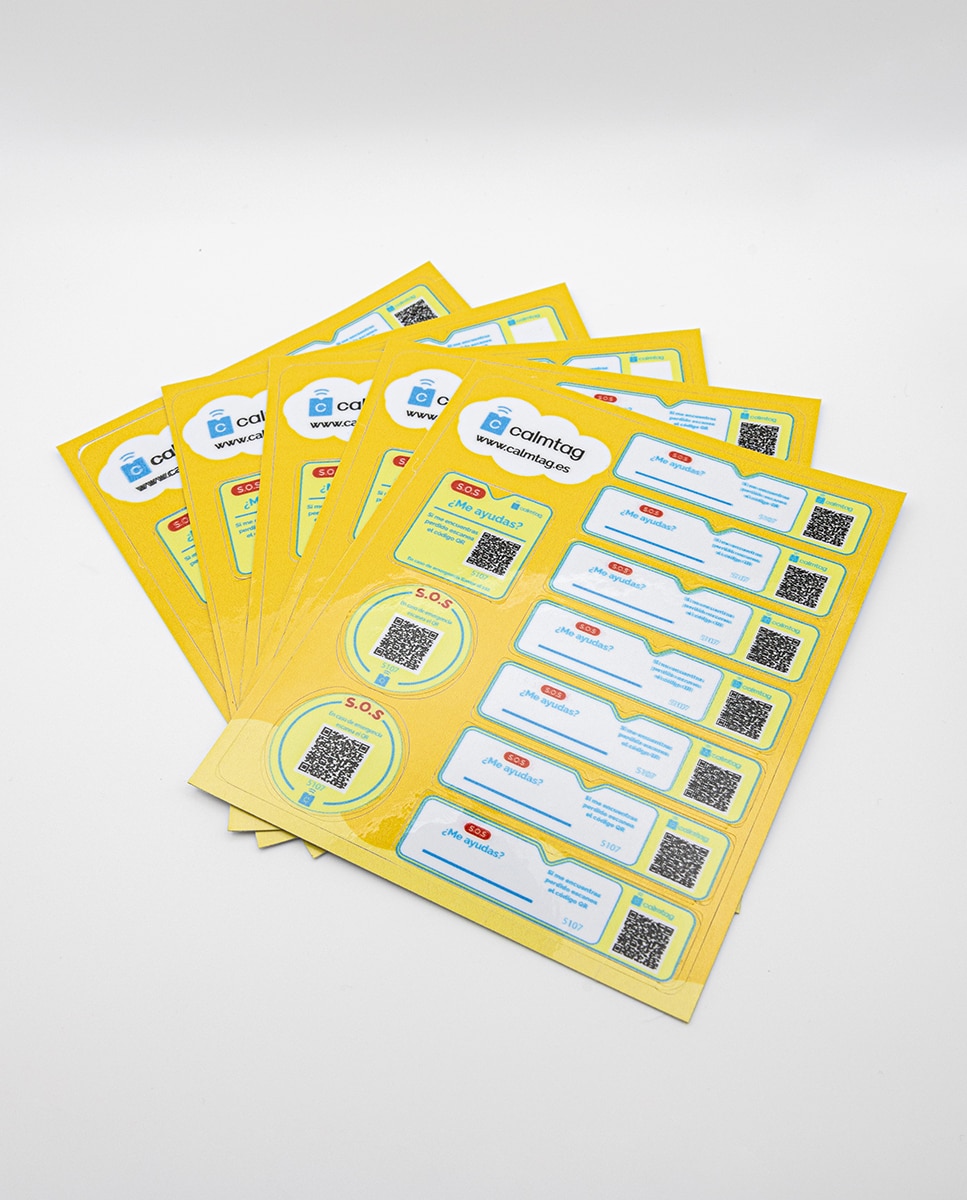 Kit identificación Calmtag - Kids El Corte Inglés - Naranja Naranja-3