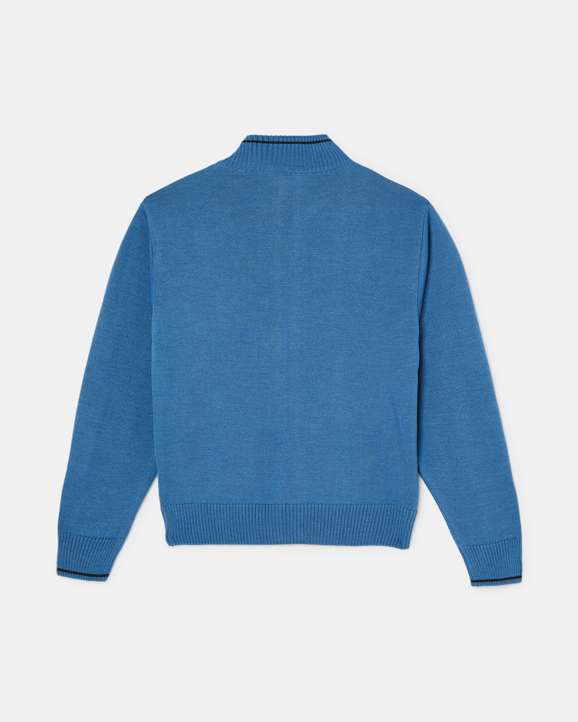 Chaqueta de punto de uniforme - DELMAPUNTO - Azul marino Azul marino-2