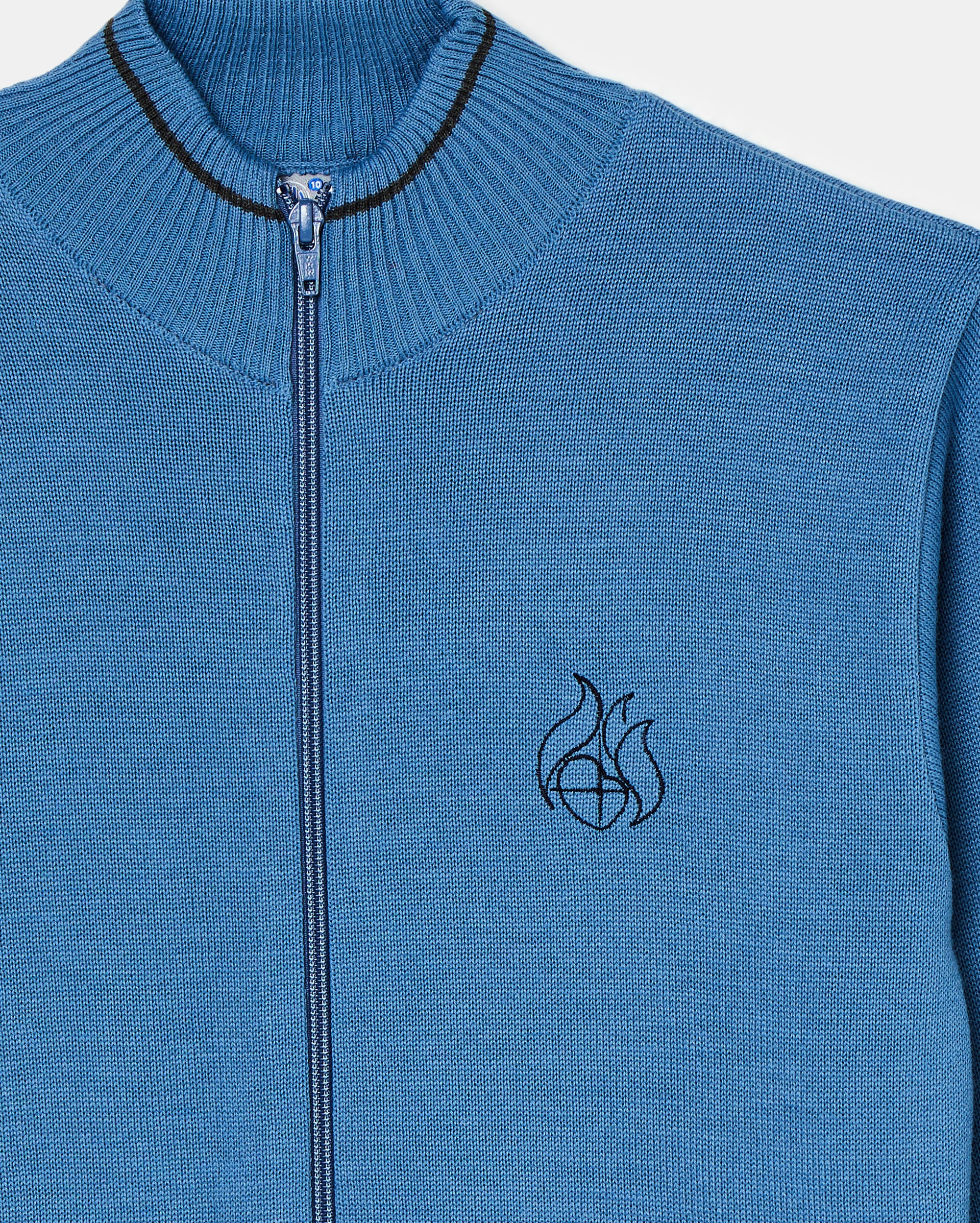 Chaqueta de punto de uniforme - DELMAPUNTO - Azul marino Azul marino-3
