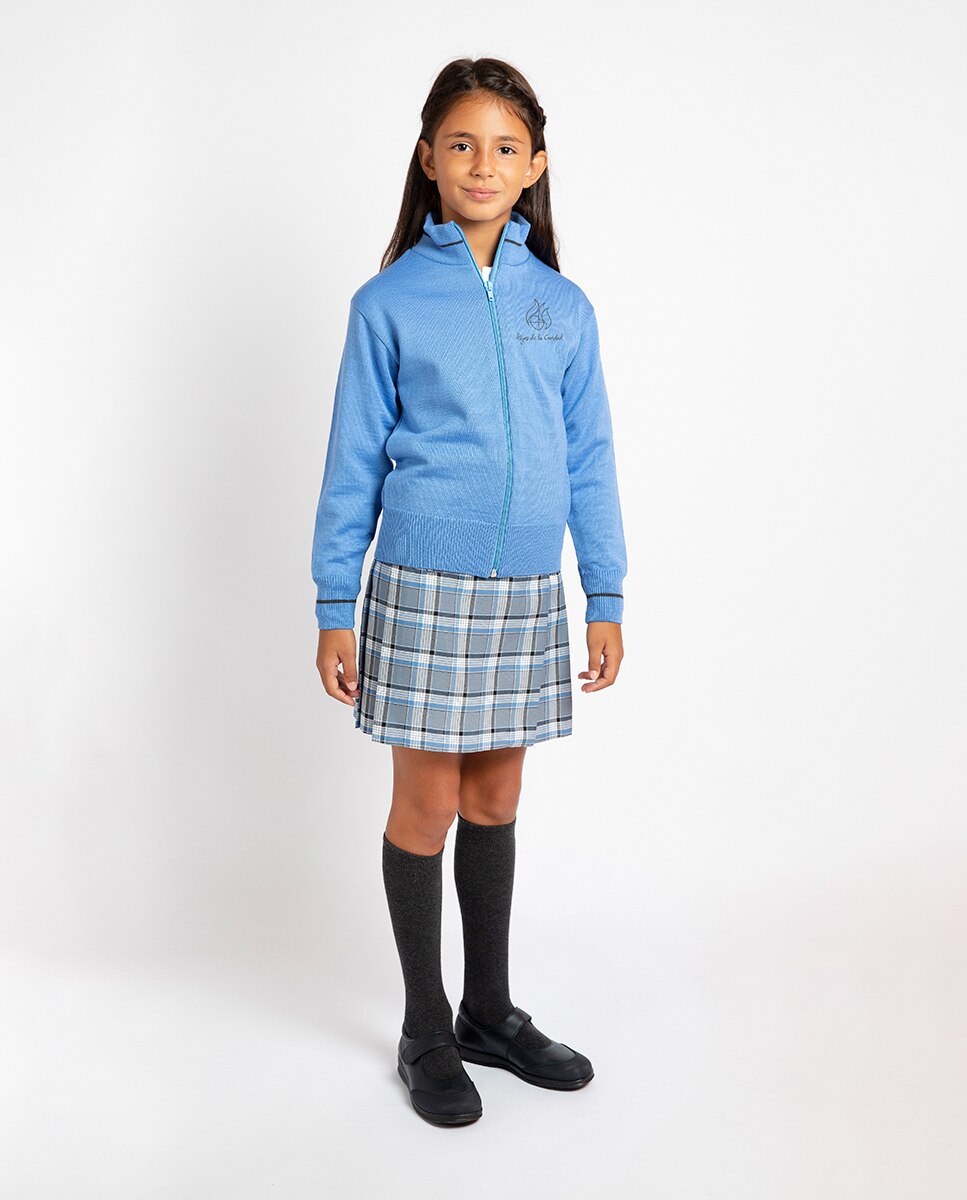 Chaqueta de colegio - RUISELL - Celeste Celeste-1