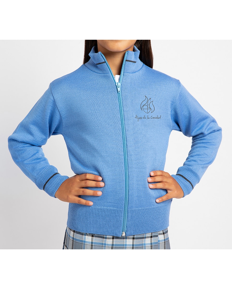 Chaqueta de colegio - RUISELL - Celeste Celeste-2