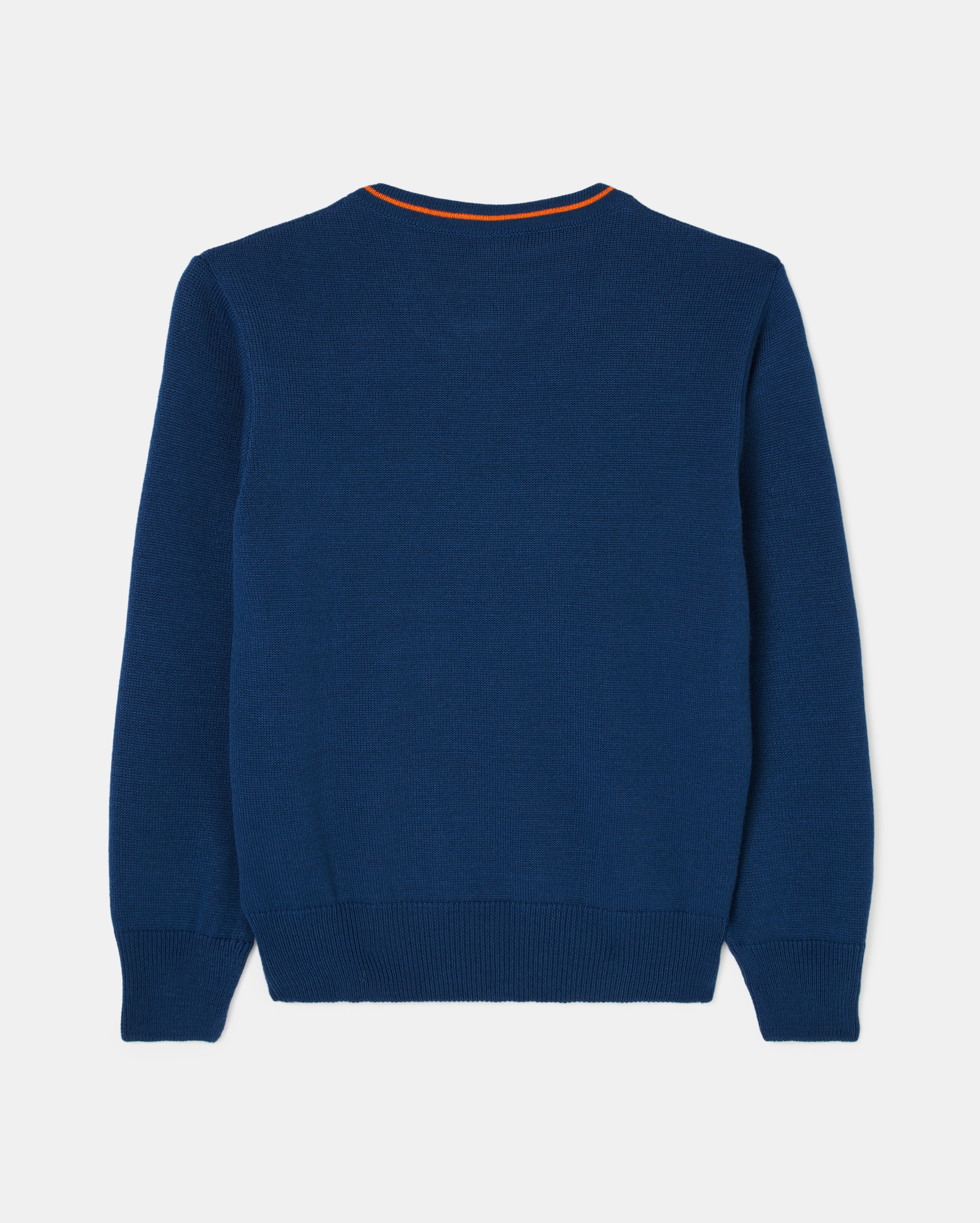 Jersey con cuello pico de uniforme - Kids El Corte Inglés - Azul marino Azul marino-2