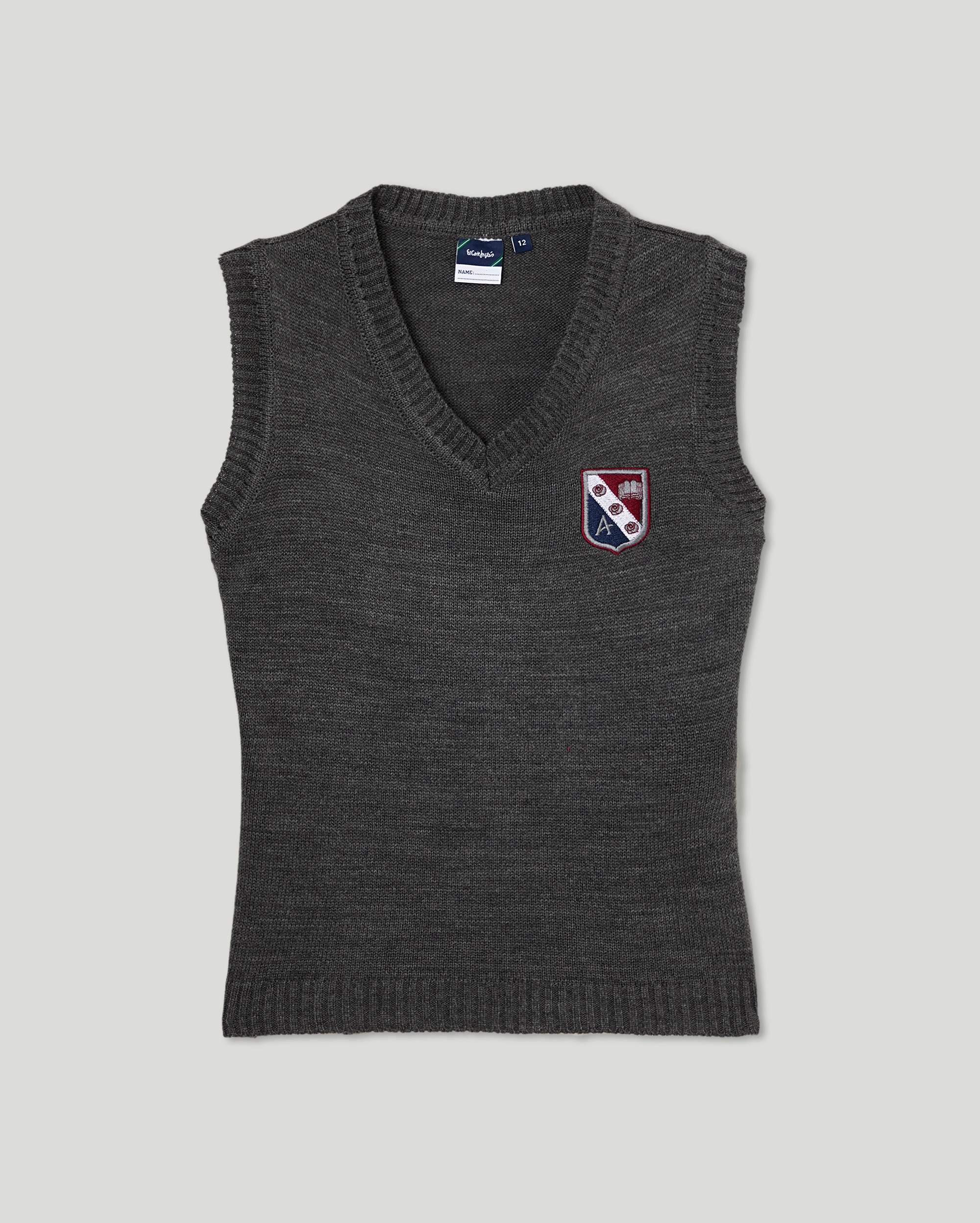 Imagen 1 de Chaleco tricot de colegio Gris