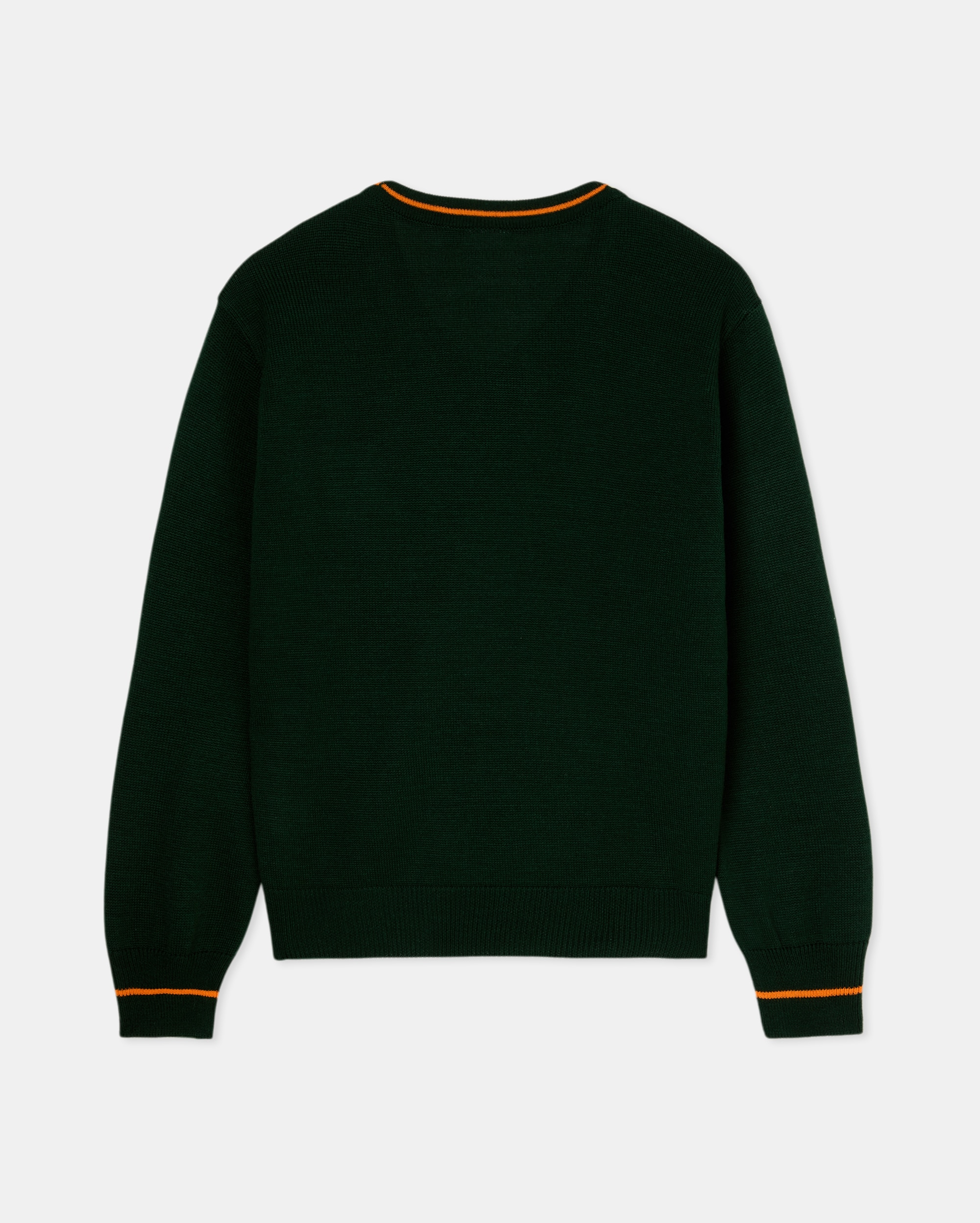 Jersey con cuello de pico de colegio - Kids El Corte Inglés - Verde Verde-2