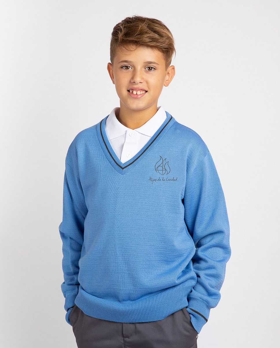 Jersey de colegio - RUISELL - Azul Azul-1
