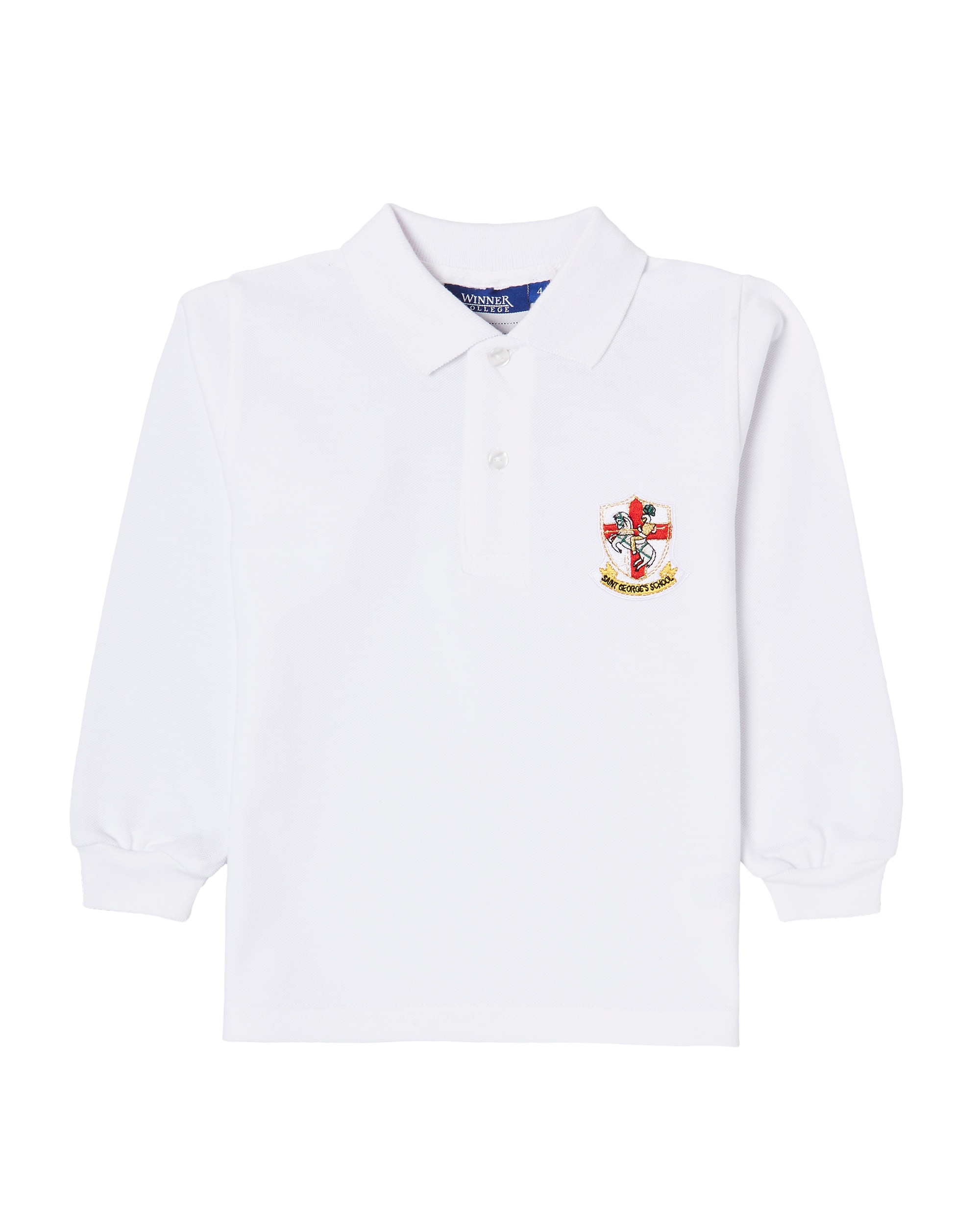 Polo de uniforme - Kids El Corte Inglés - Blanco Blanco-1