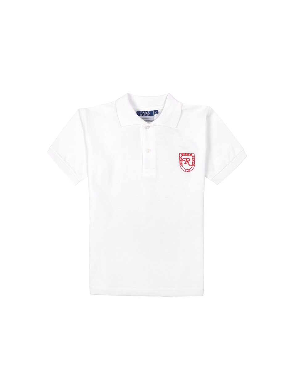 Imagen 0 de Polo de uniforme Blanco