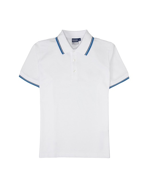 Polo manga corta vivo cuello y mangas - Kids El Corte Inglés - Azul marino Azul marino-1
