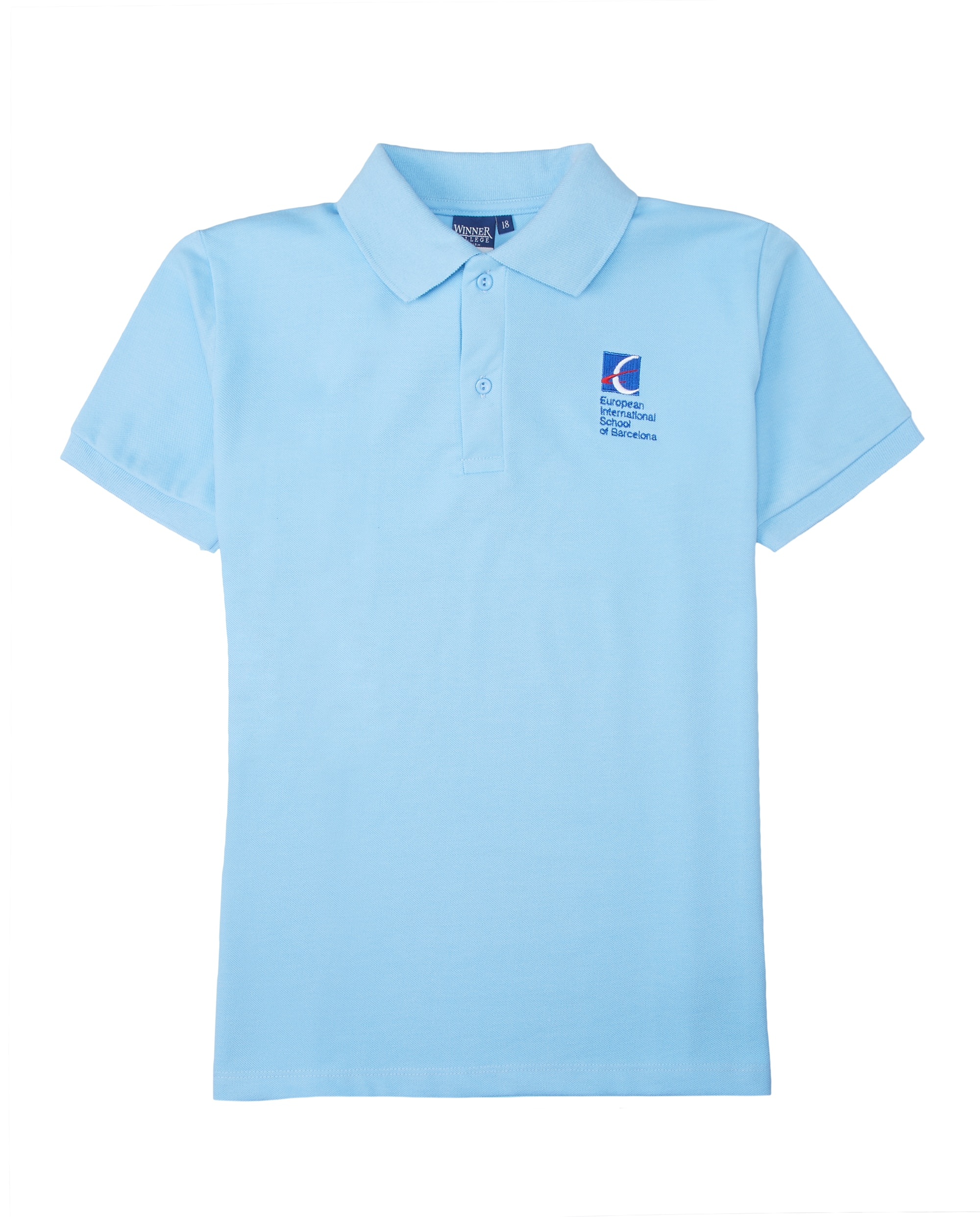 Polo mayores manga corta de uniforme - Kids El Corte Inglés - Azul Azul-1