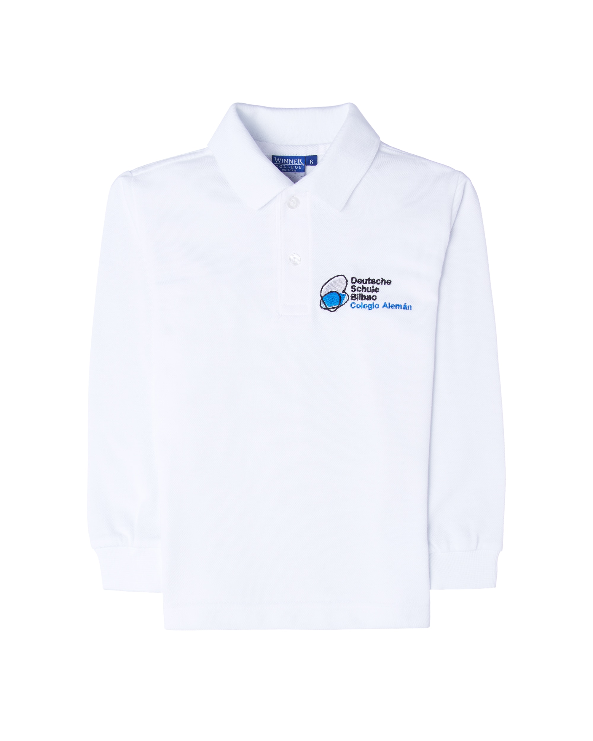 Imagen 0 de Polo de uniforme Blanco
