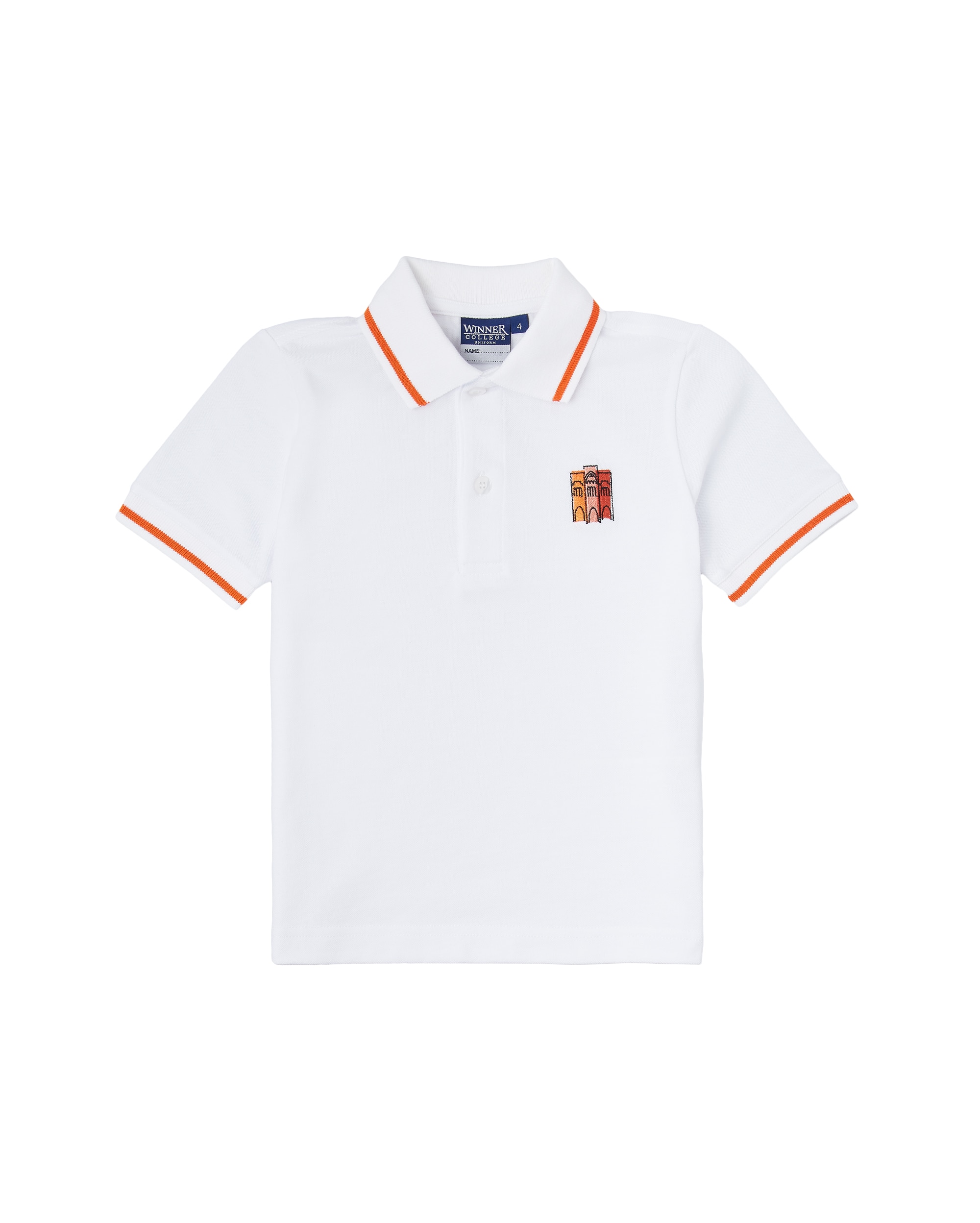 Imagen 0 de Polo de manga corta de uniforme multicolor Multicolor
