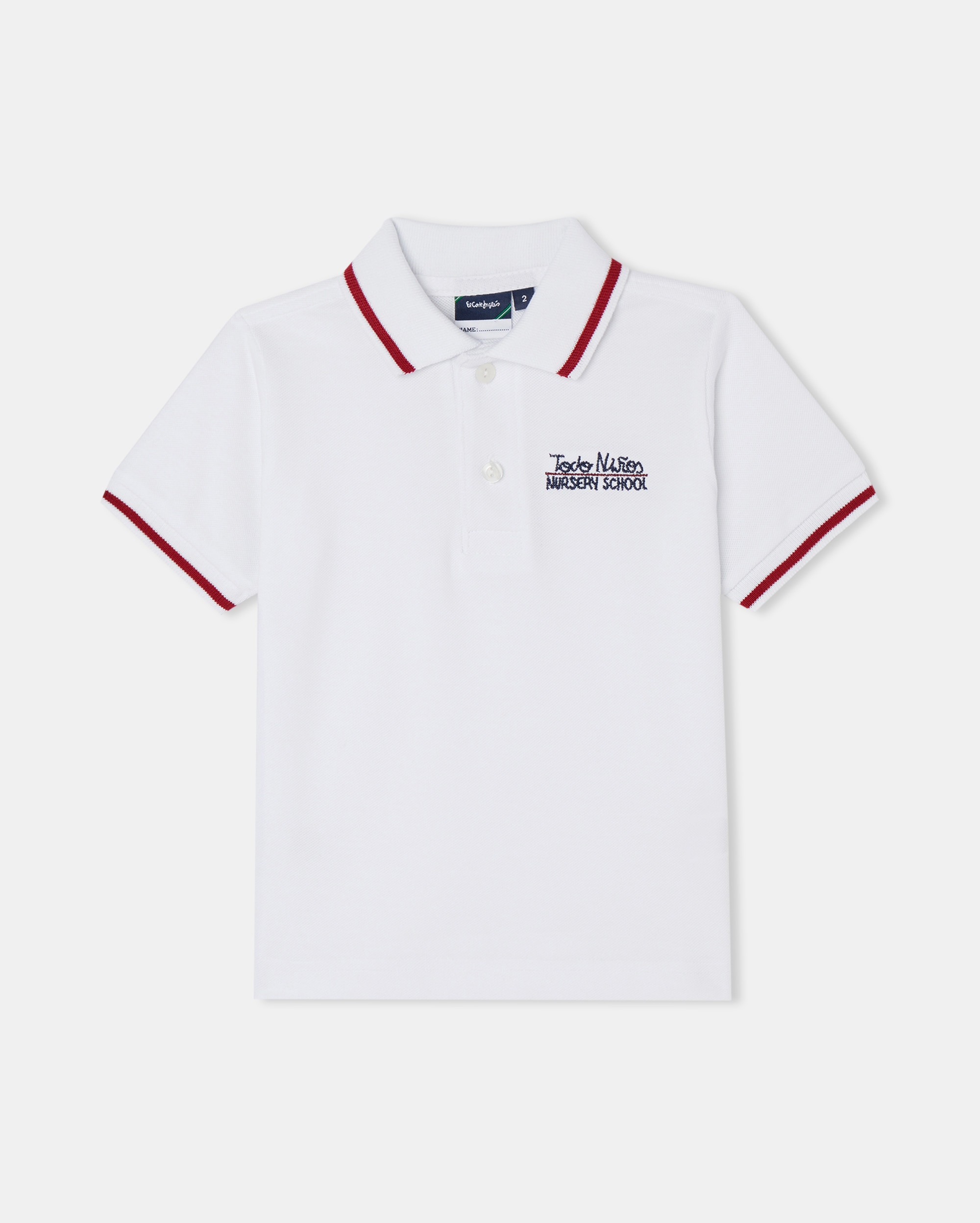 Polo manga corta - Kids El Corte Inglés - Blanco Blanco-1