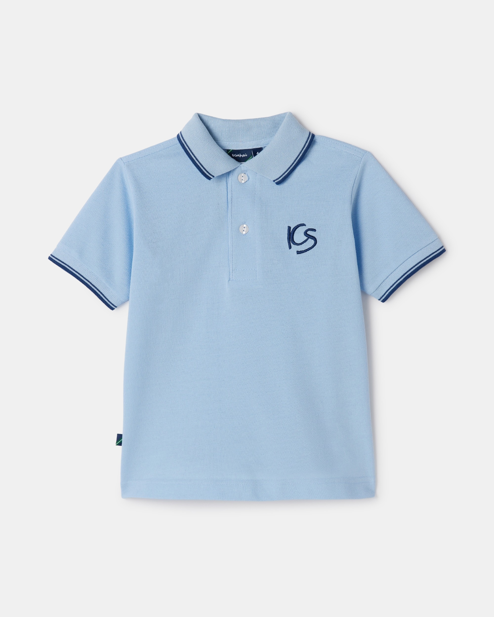 Imagen 0 de Polo de uniforme manga corta Azul claro