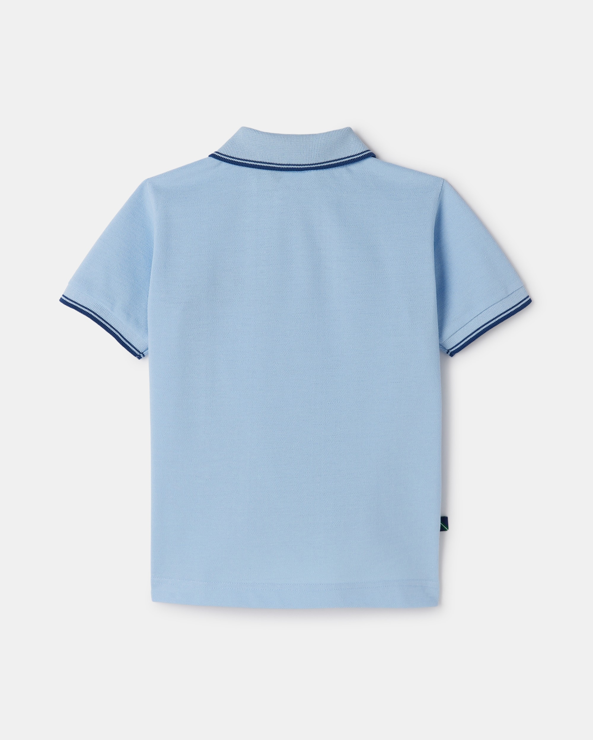 Polo de uniforme manga corta - Kids El Corte Inglés - Azul claro Azul claro-2