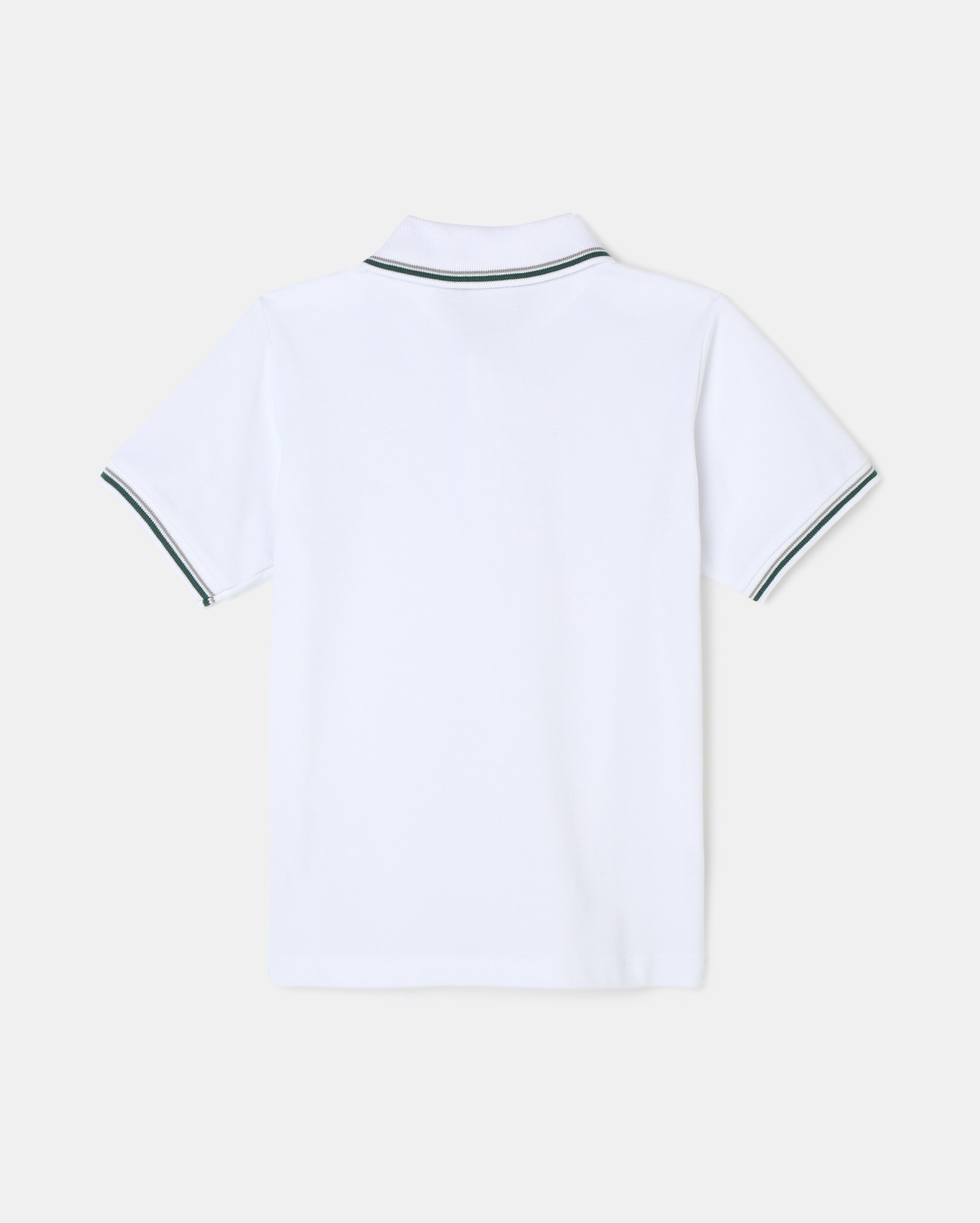 Polo manga corta de niño - Kids El Corte Inglés - Blanco Blanco-2