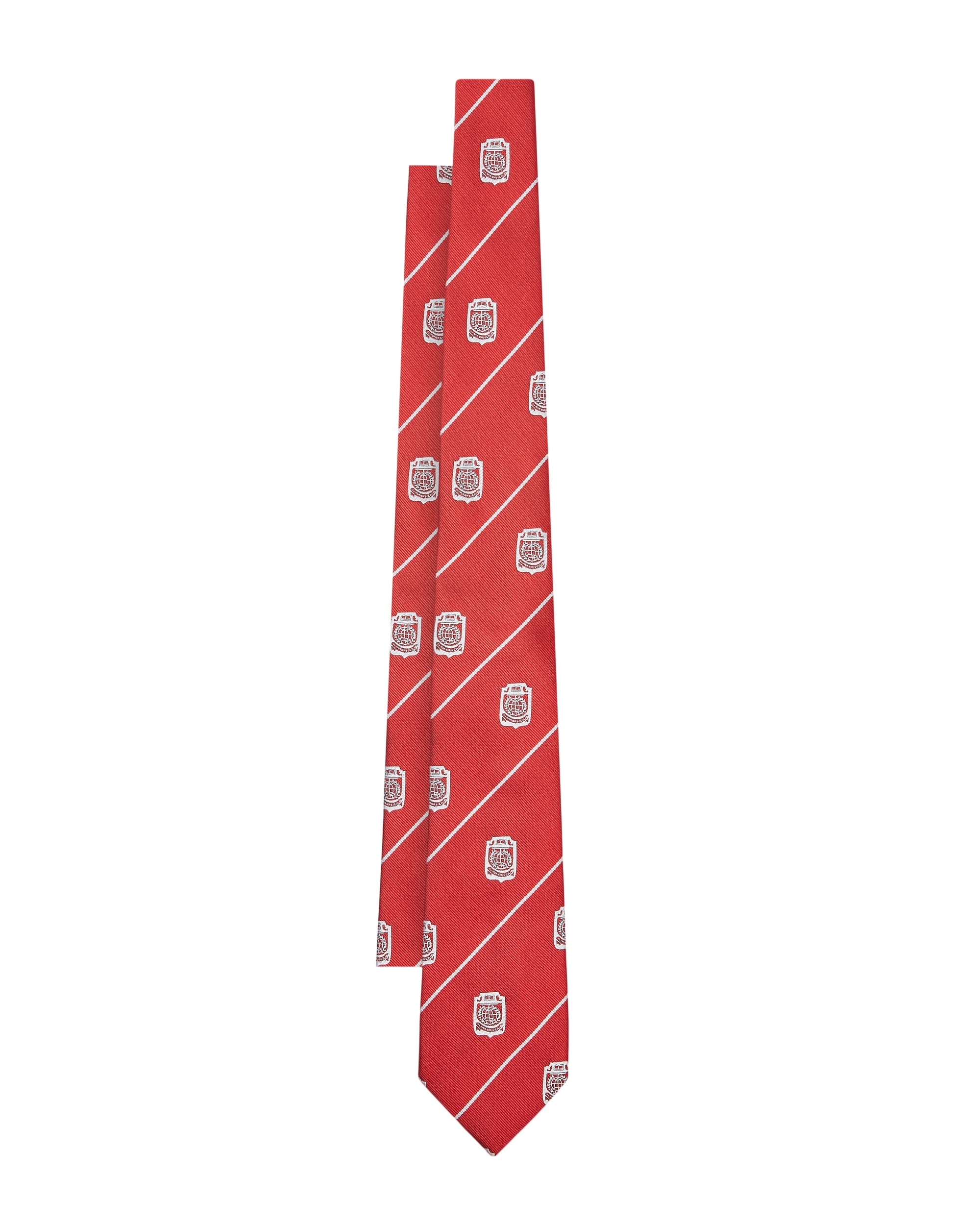 Imagen 0 de Corbata cadete de uniforme Rojo