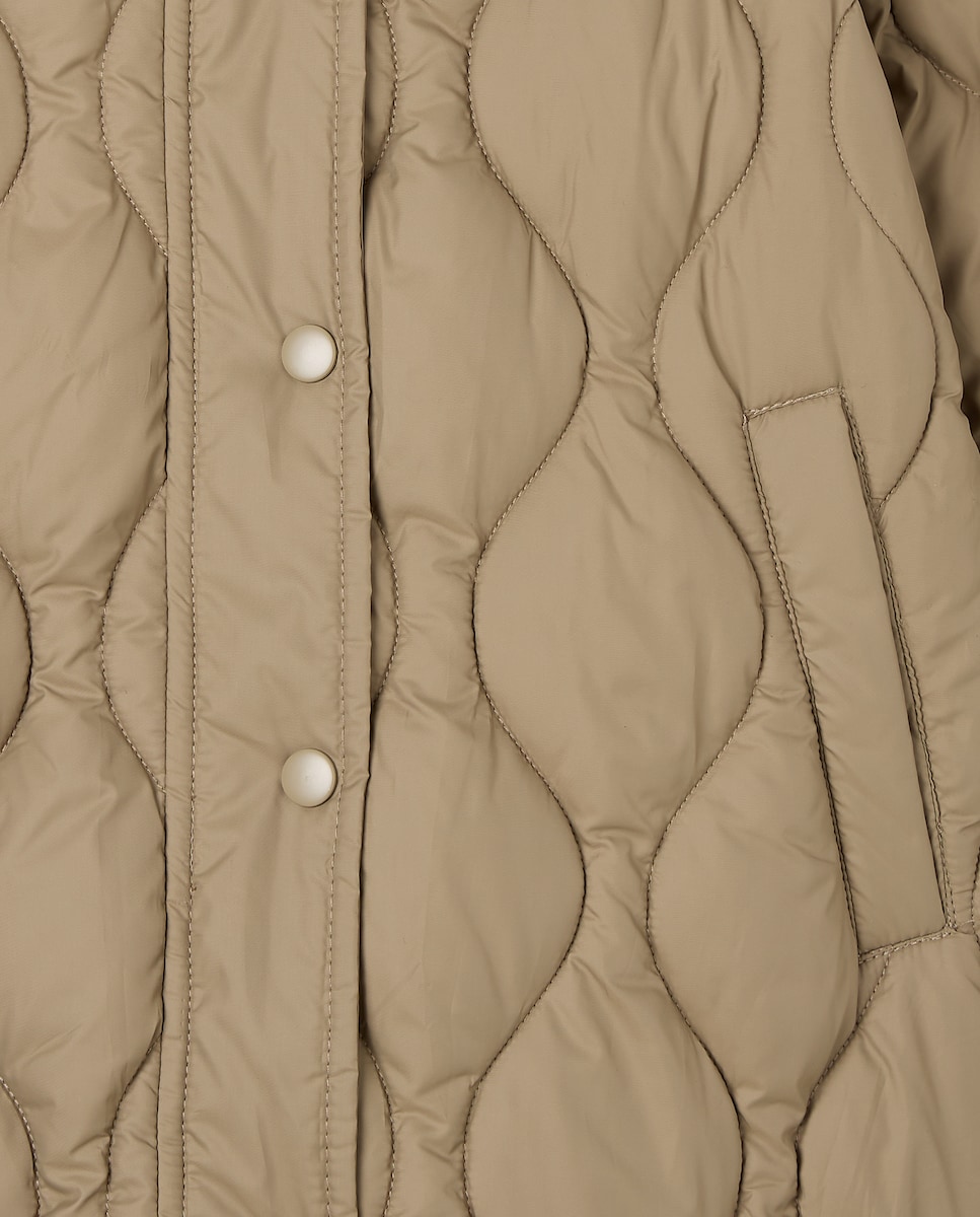 Parka niña ondas 520 Kaki-3