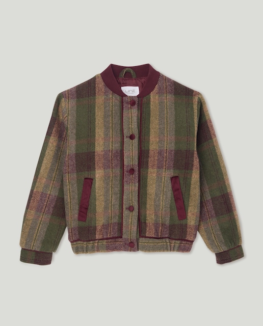 Imagen 0 de Bomber niña cuadros