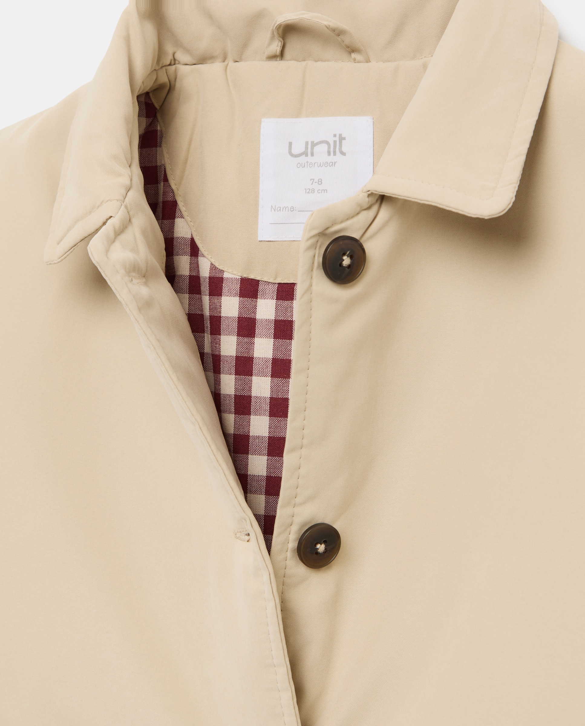 Gabardina niña Beige-3