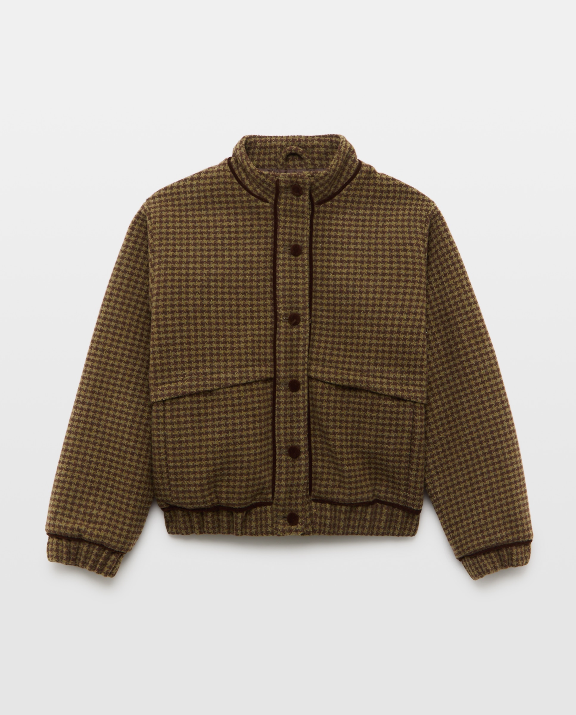 Imagen 0 de Chaqueta bomber cuadros