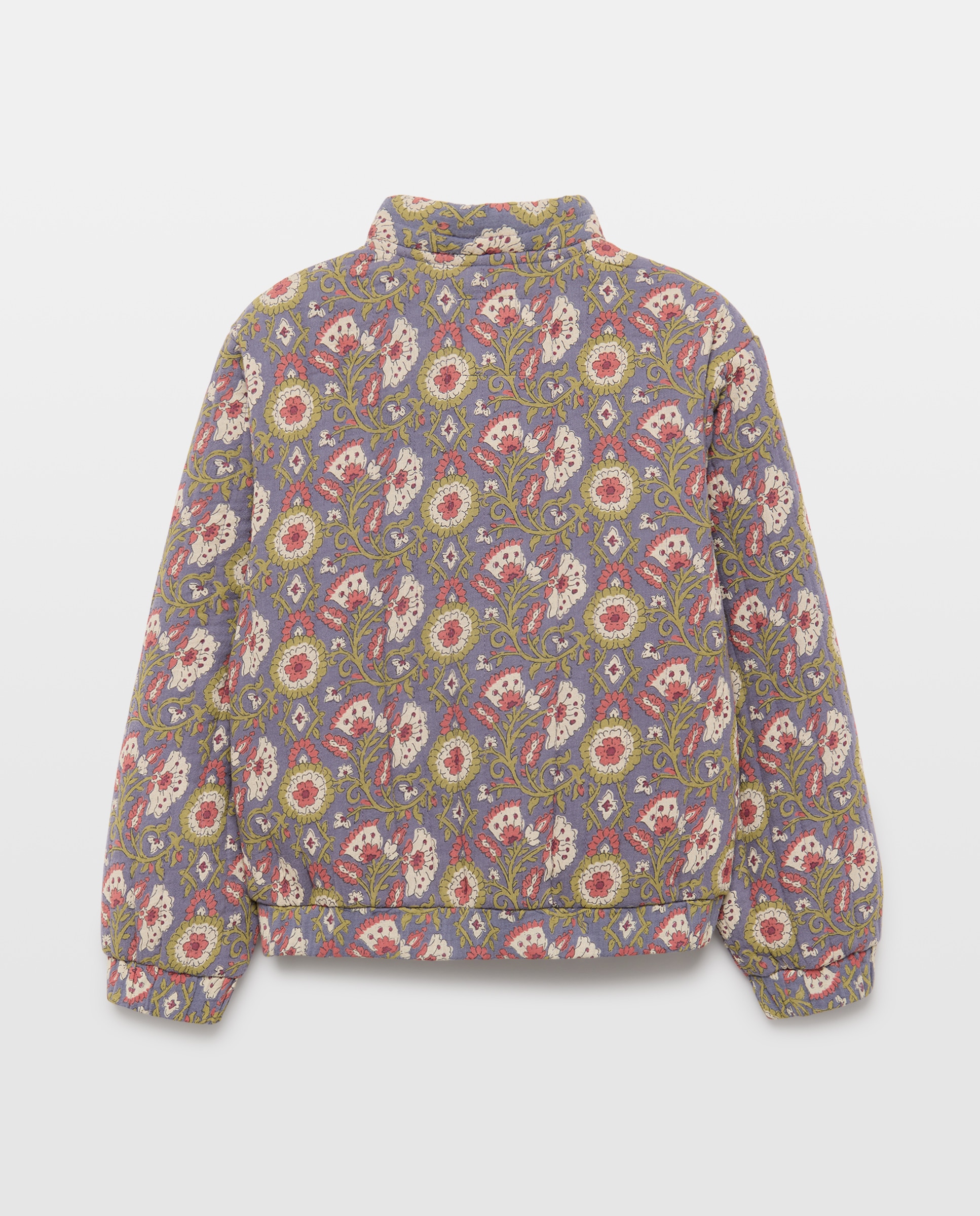 Chaqueta bomber estampada 400 Azul-2