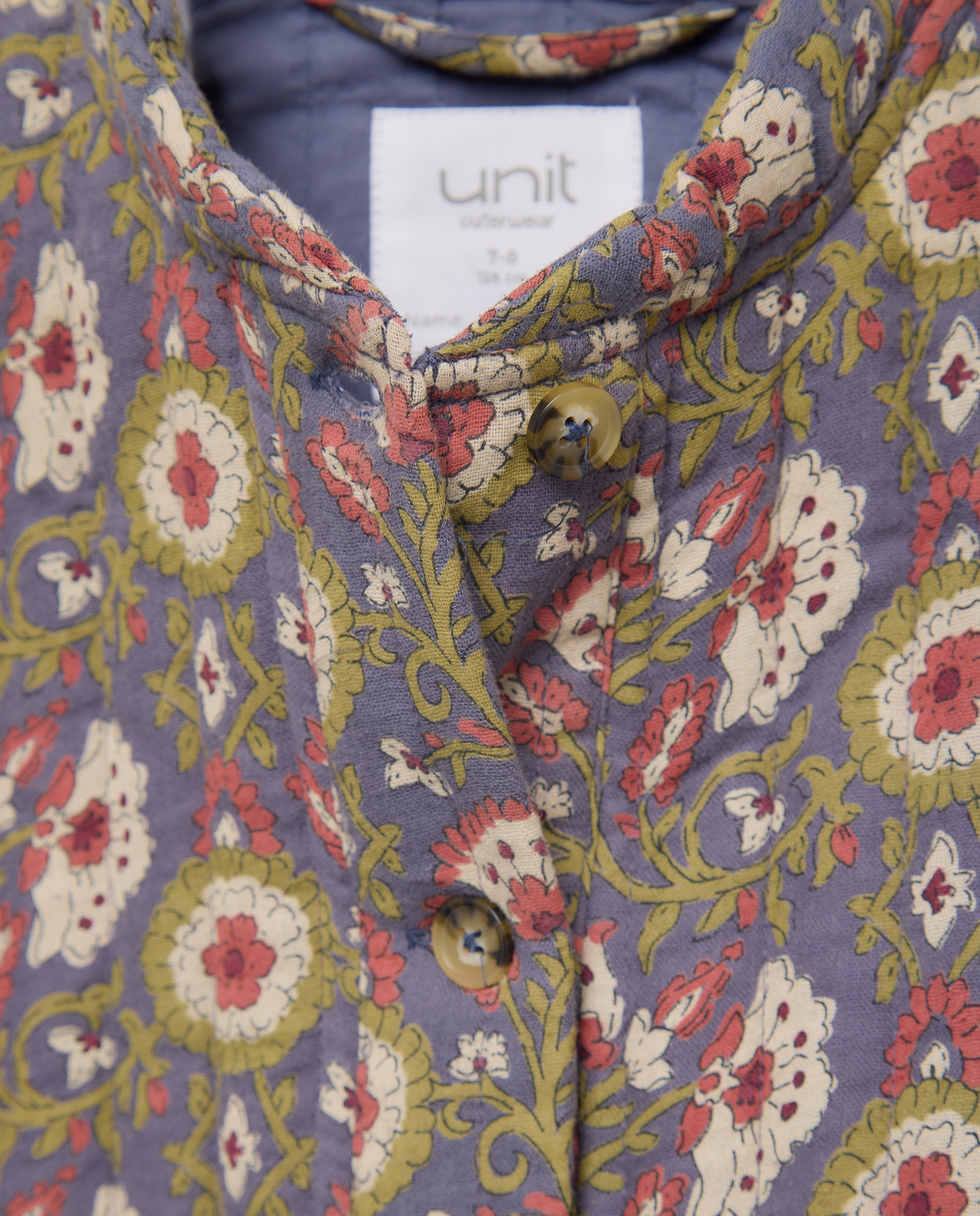 Chaqueta bomber estampada 400 Azul-3
