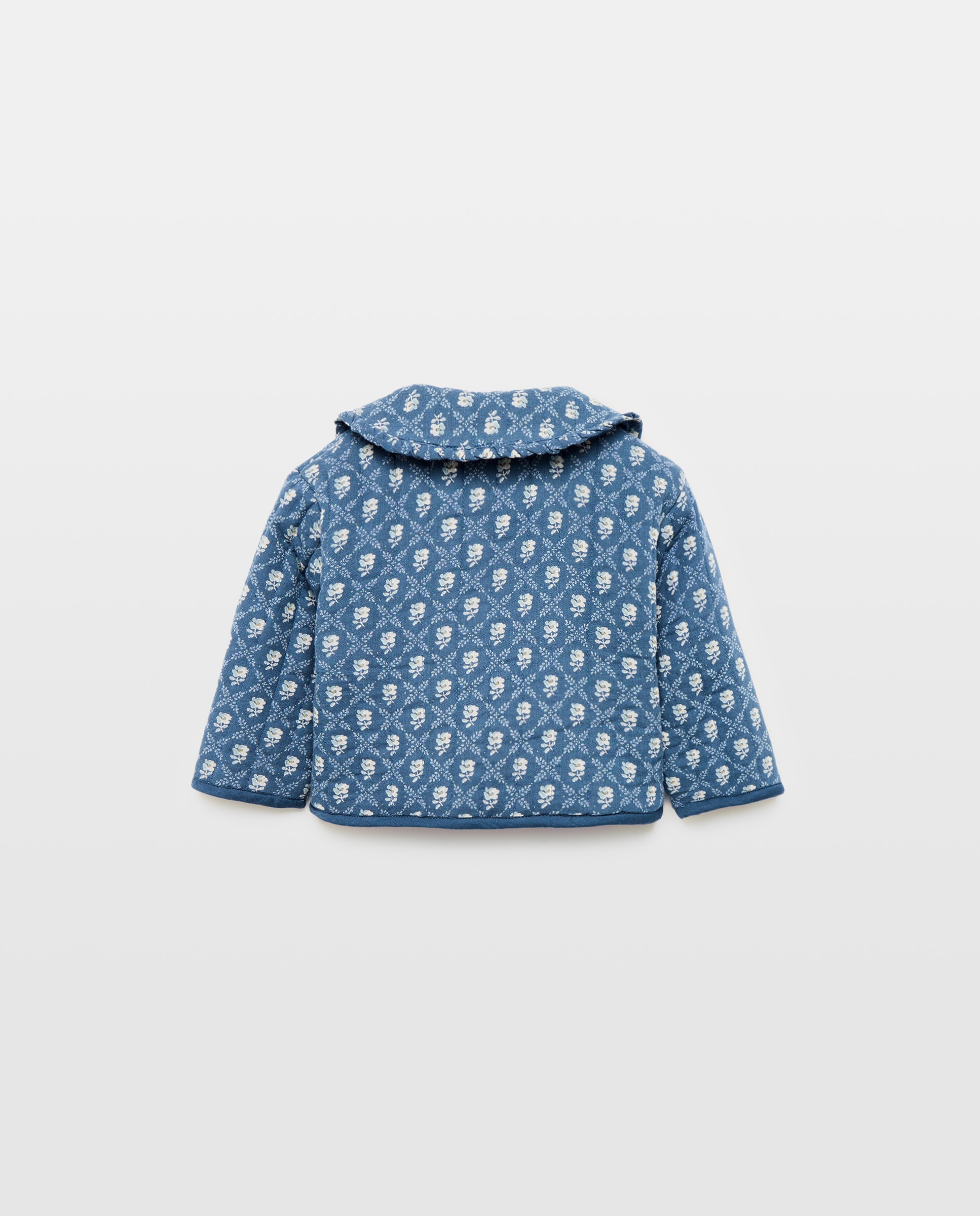 Chaqueta bebé niña de gasa 430 Azul oscuro-2