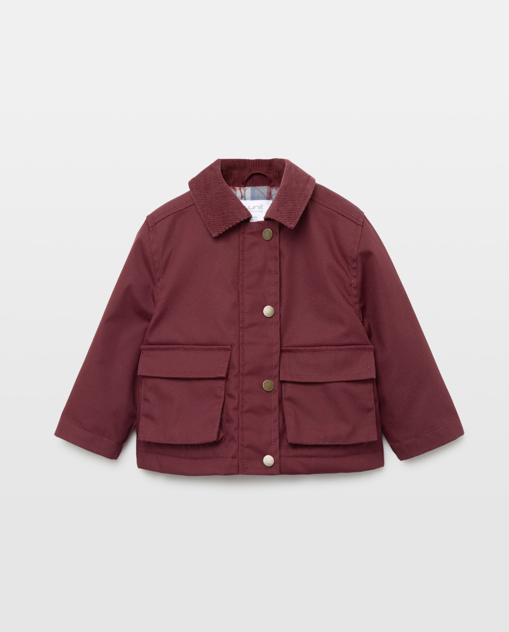 Imagen 0 de Chaqueta encerada bebé niña liso