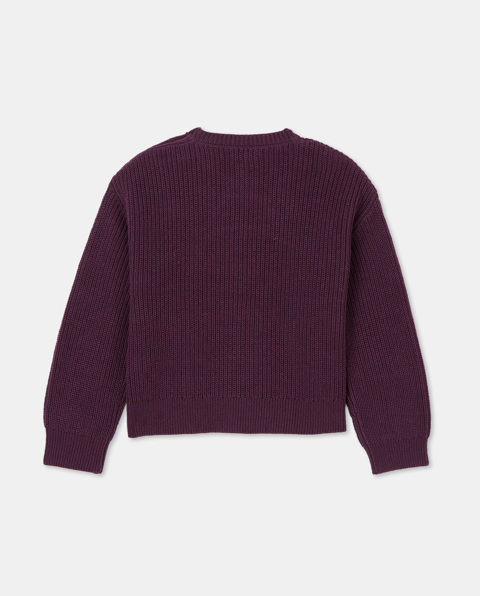 Jersey niña botones hombro Purpura-2