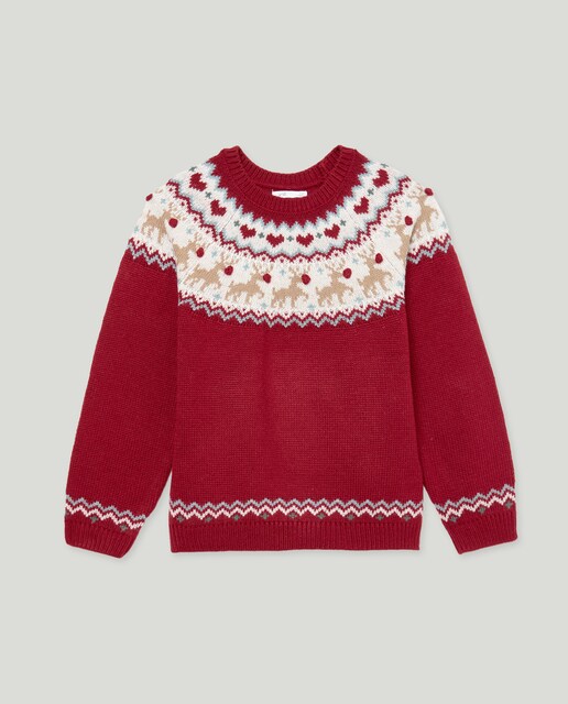 Imagen 0 de Jersey xmas greca reno infantil