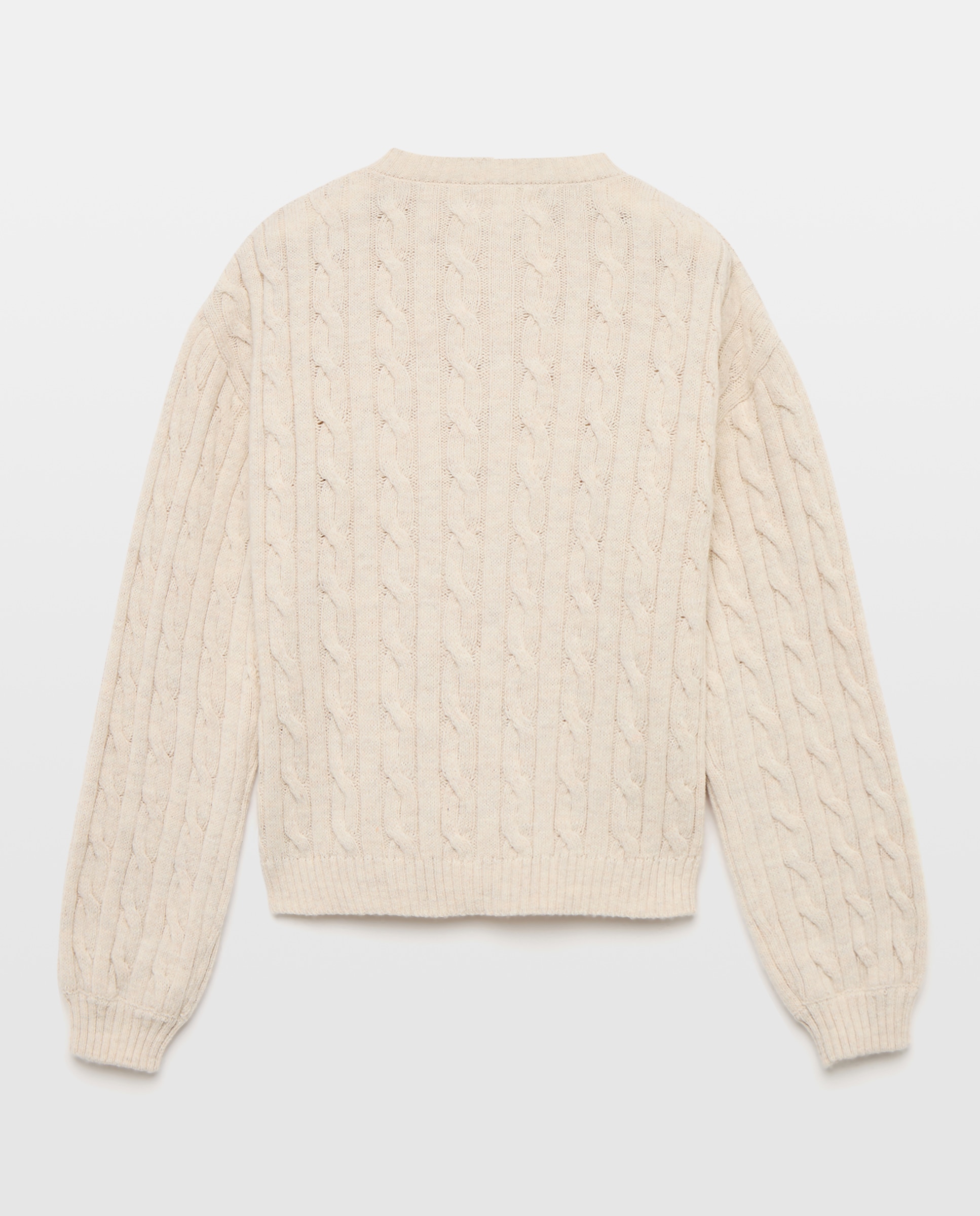 Jersey niña ochos 120 Crudo-2