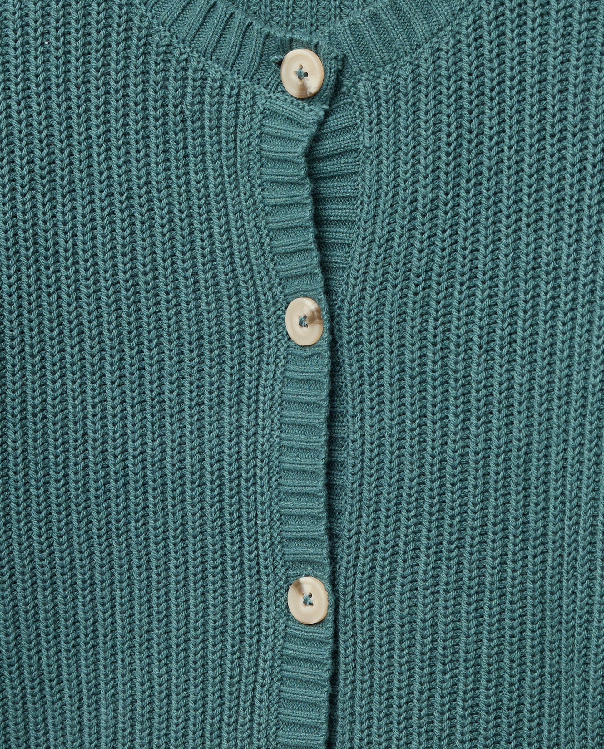 Chaqueta niña cuello caja Verde-3
