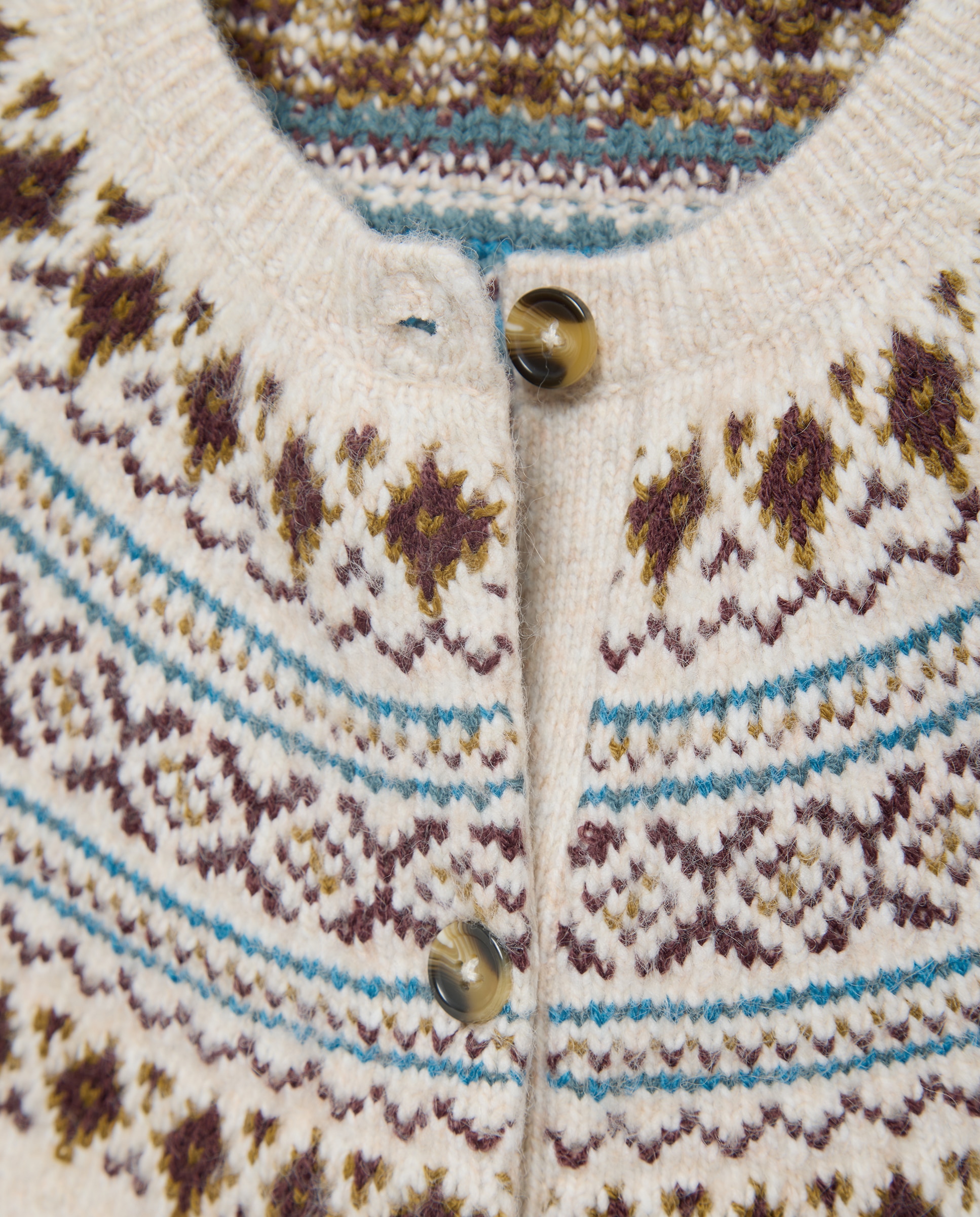 Chaqueta niña jacquard Hielo-3