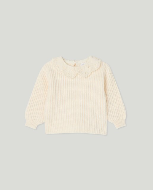 Imagen 0 de Jersey bebé cuello blusa