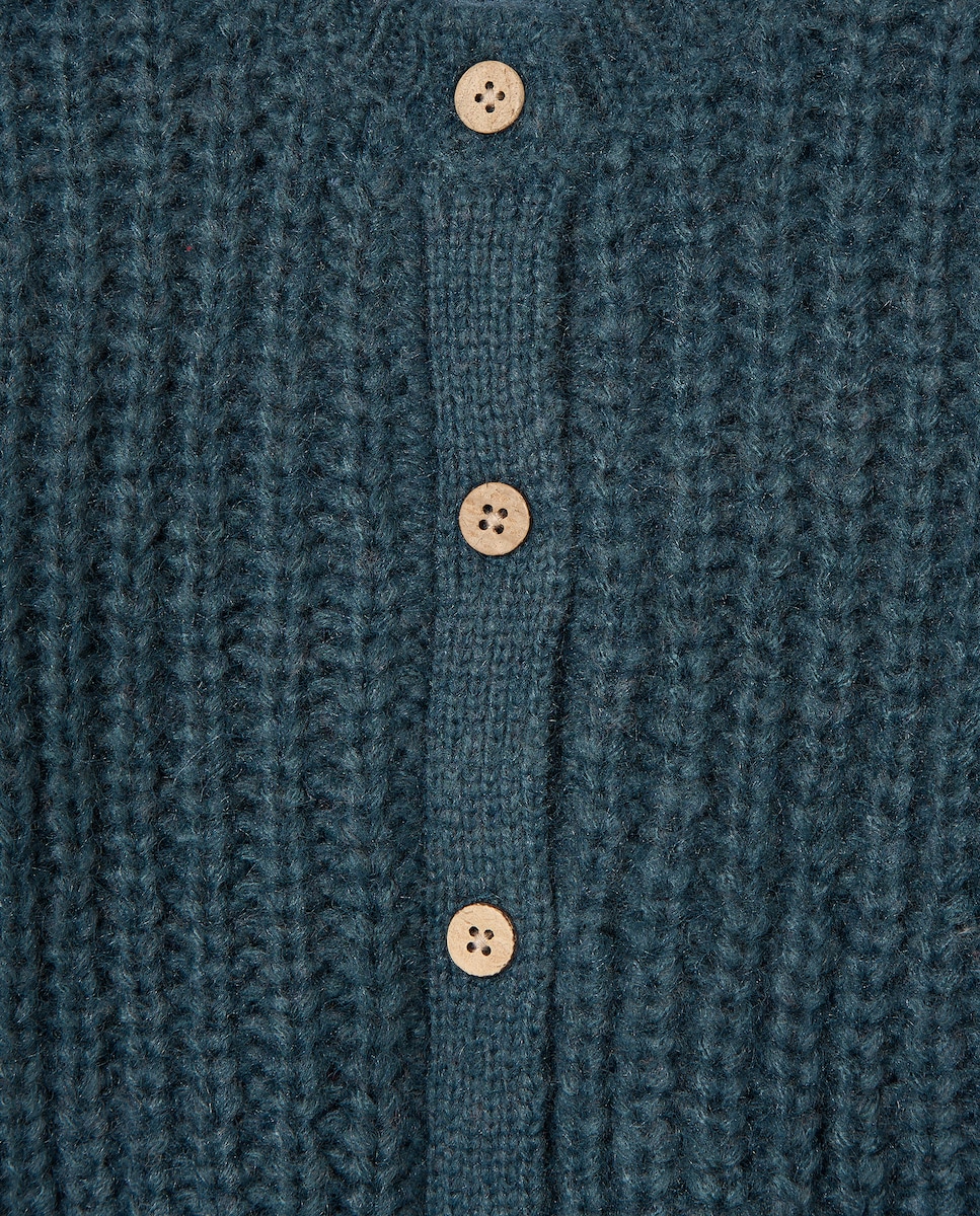 Chaqueta punto link 530 Verde oscuro-3