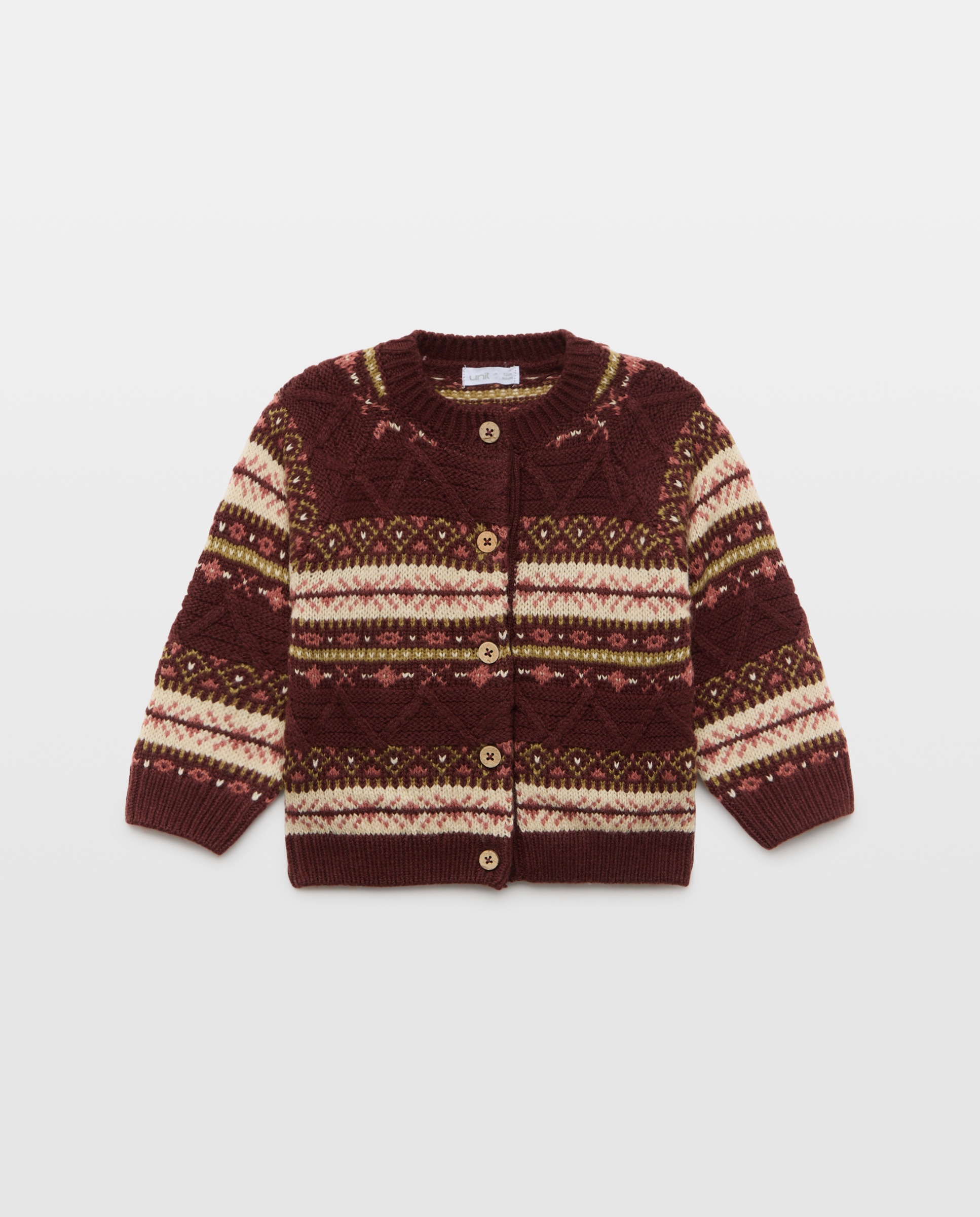 Imagen 0 de Chaqueta bebé niña jacquard