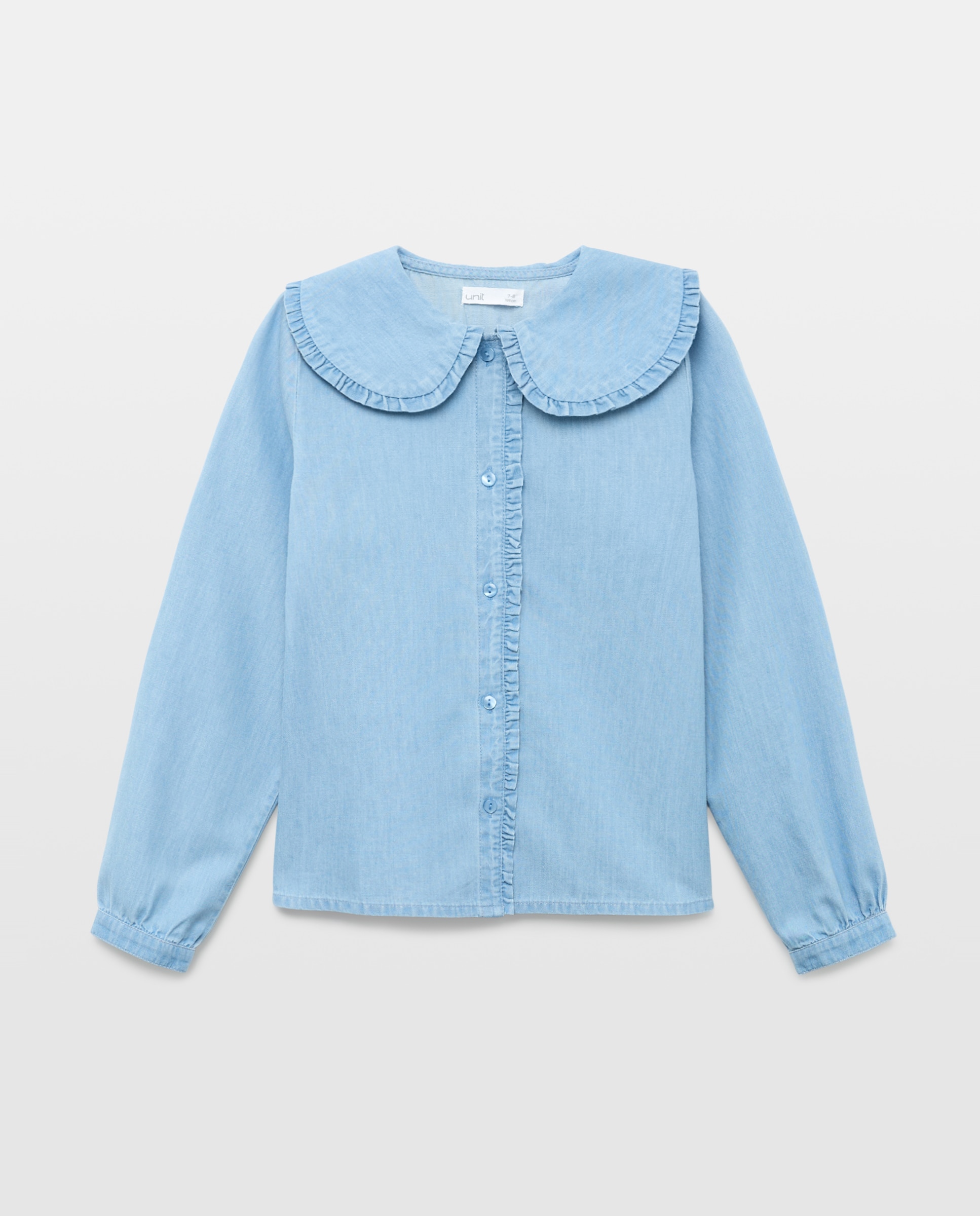 Imagen 0 de Blusa niña vaquera cuello